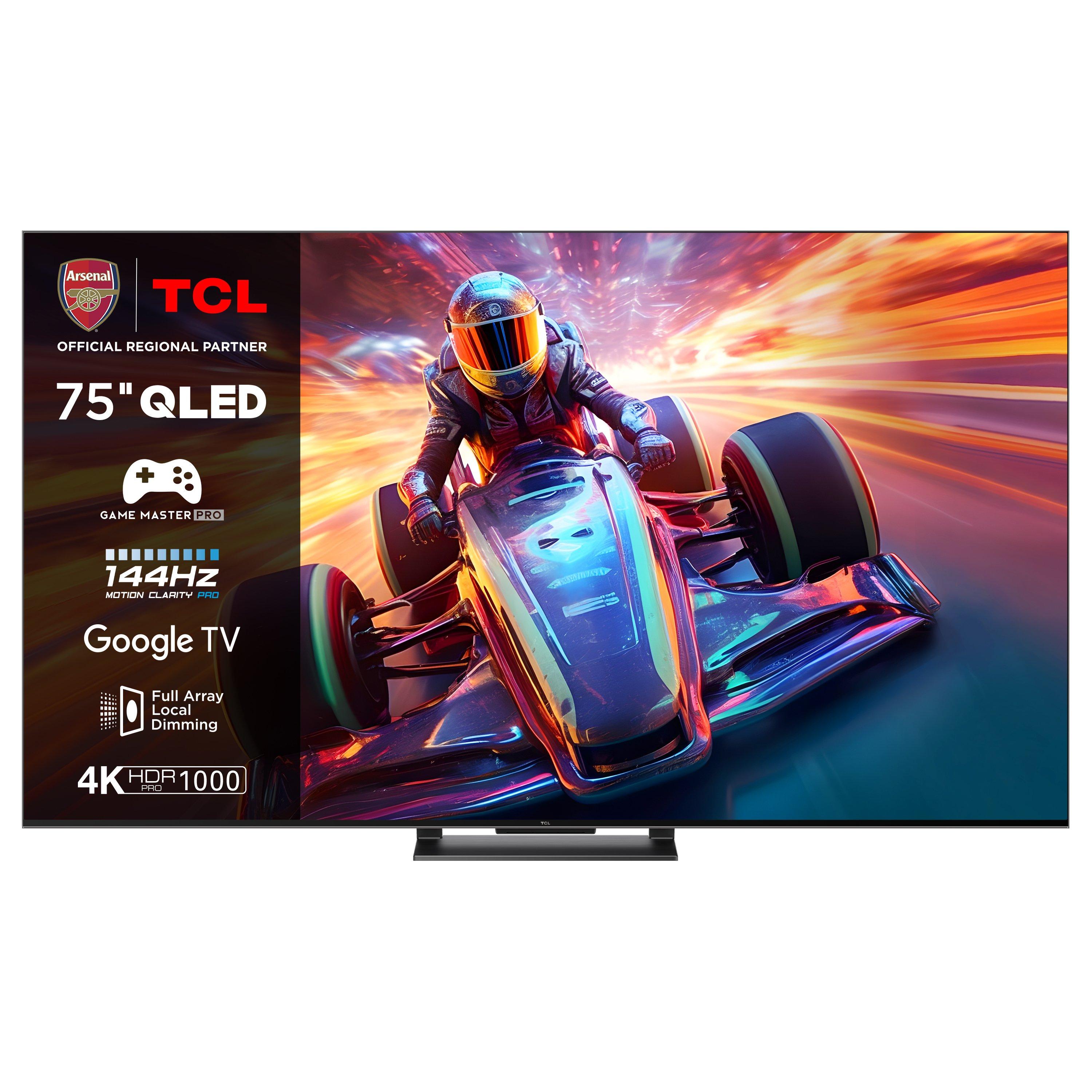 TCL 75C745K 75" 4K QLED HDR Pro Google TV thumbnail image