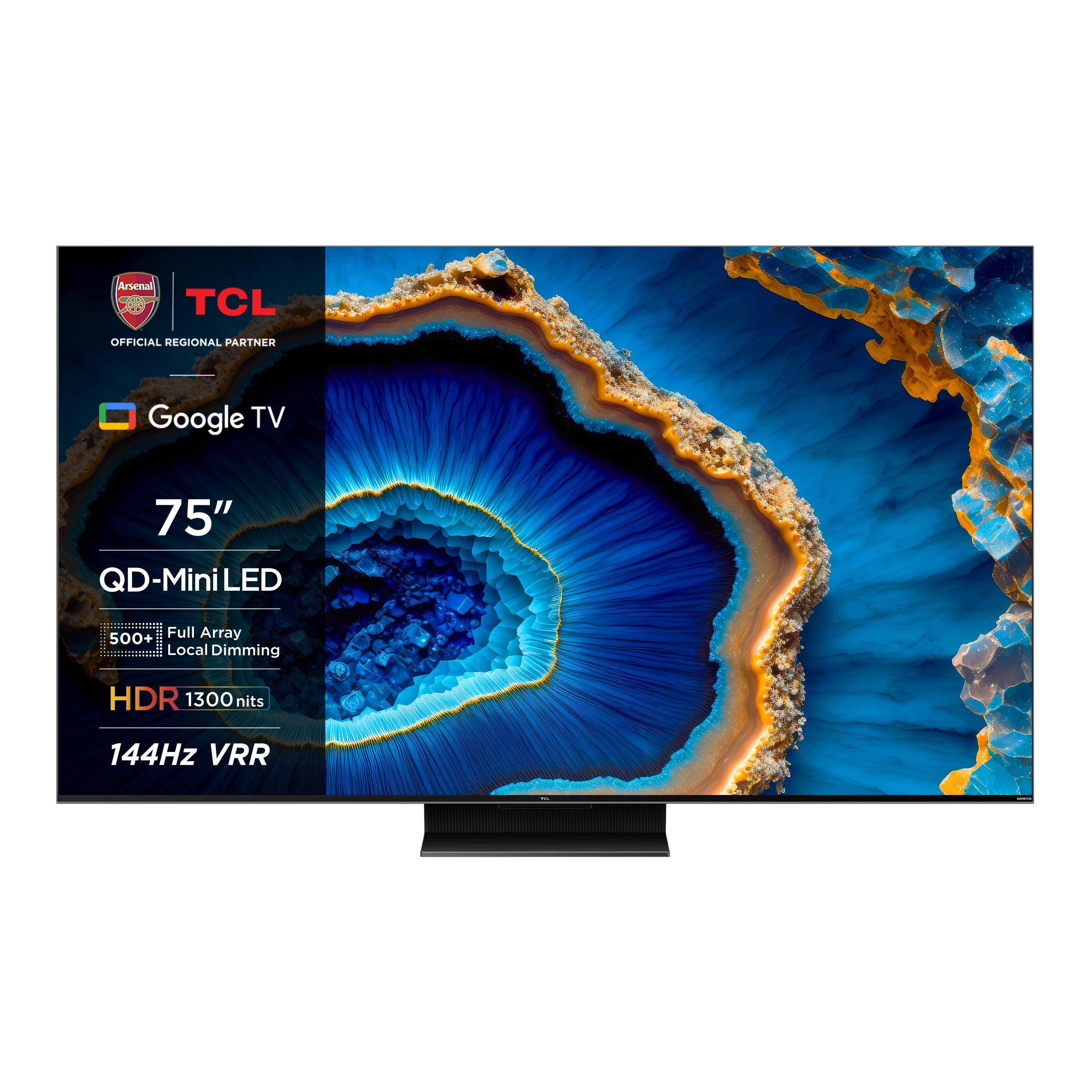 TCL 75C805K 75" 4K QLED Mini-LED HDR Google TV thumbnail image