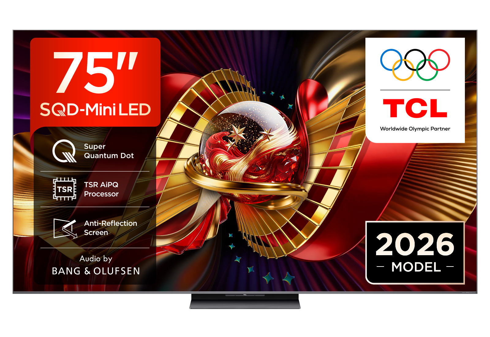 TCL 75C8L-UK 75" 4K Ultra HD QD-Mini LED Google TV - Black thumbnail image