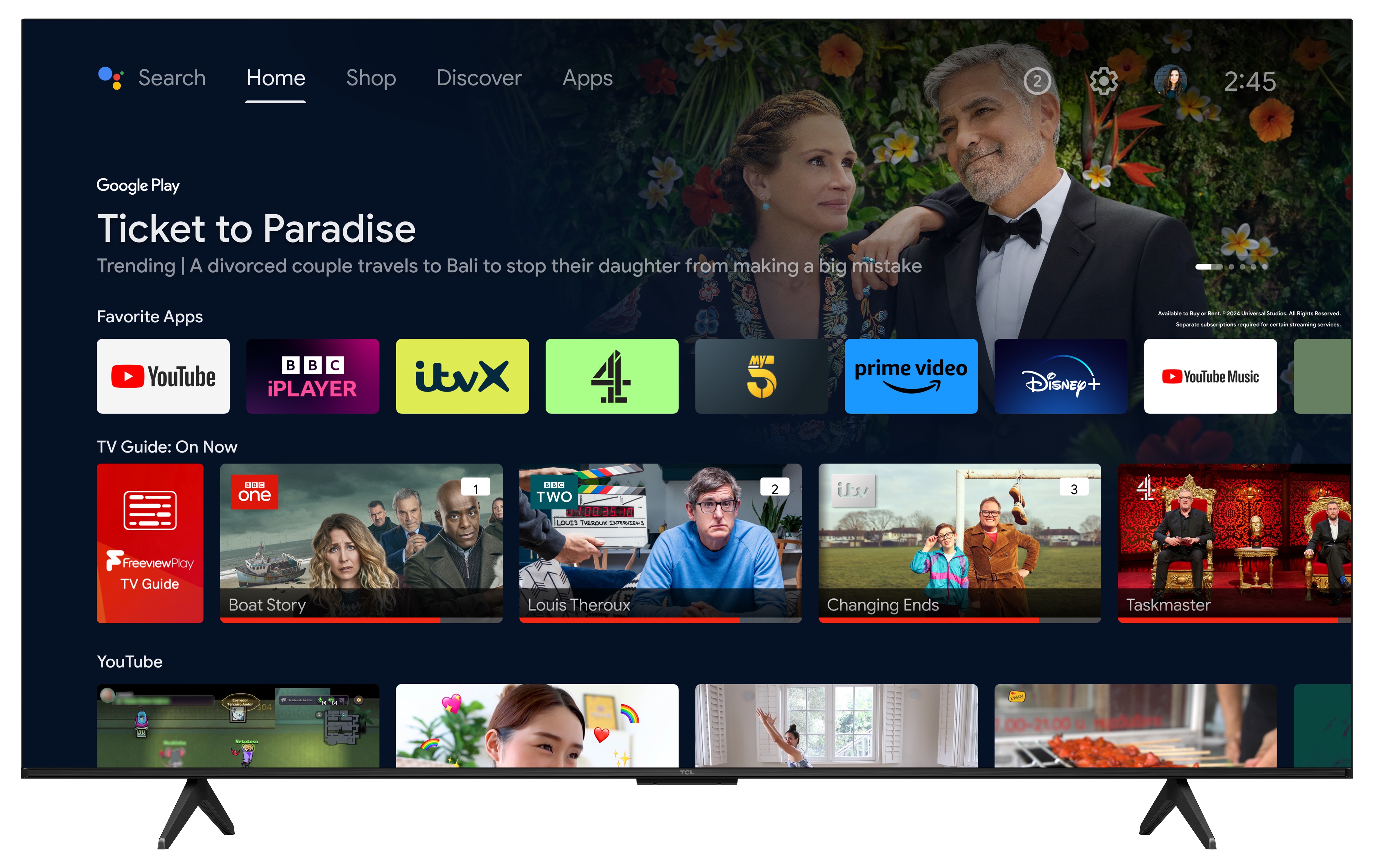 TCL 75P755K 75" 4K HDR Android TV thumbnail image