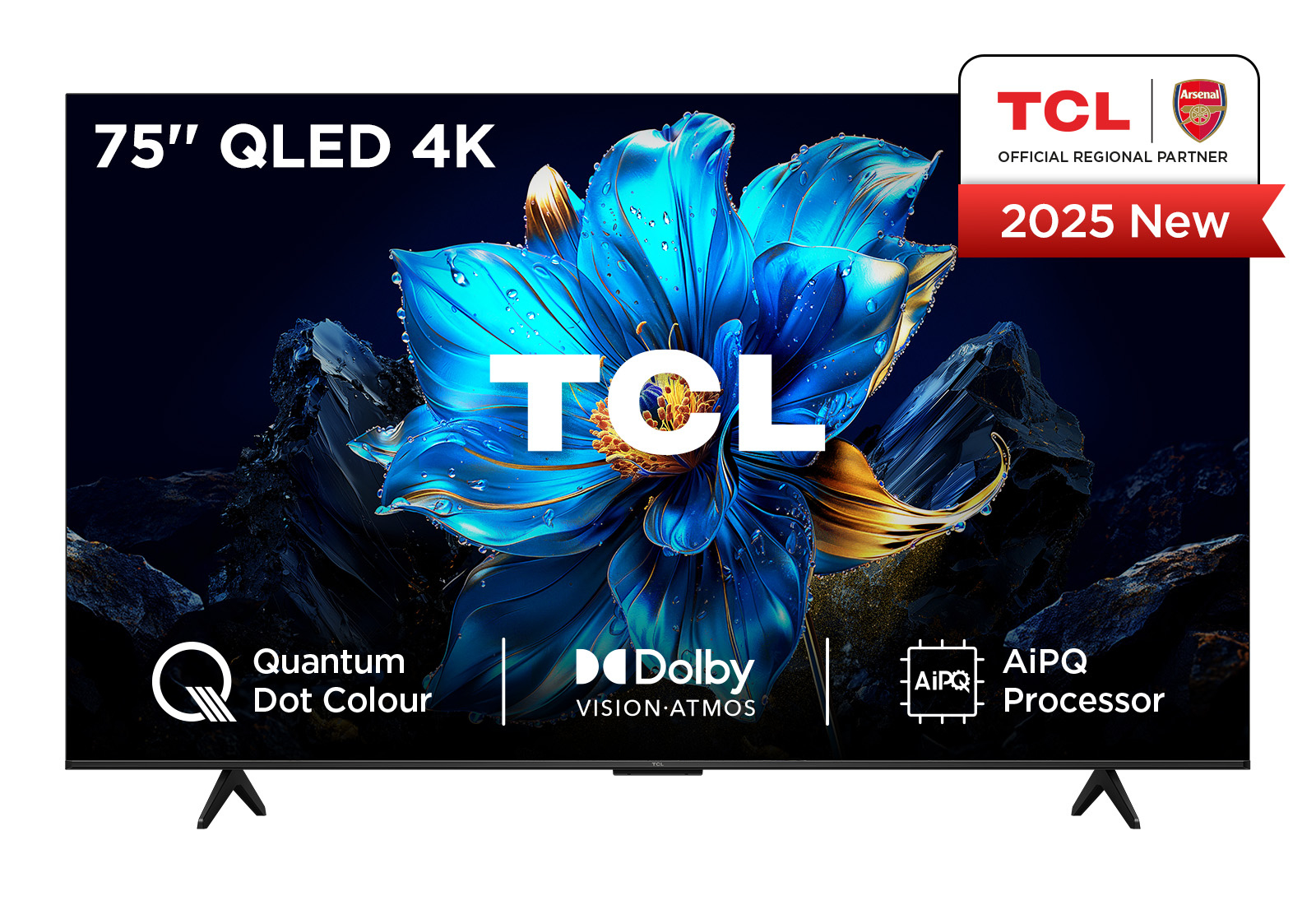 TCL 75P7K-UK 75" 4K QLED Direct LED HDR Google TV thumbnail image