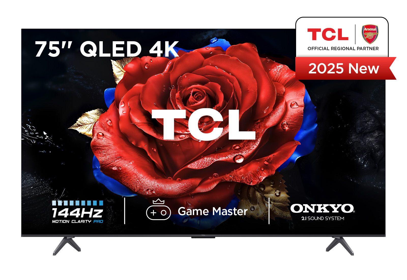 TCL 75T8C-UK 75" 4K QLED HDR Ultra HD Google TV thumbnail image