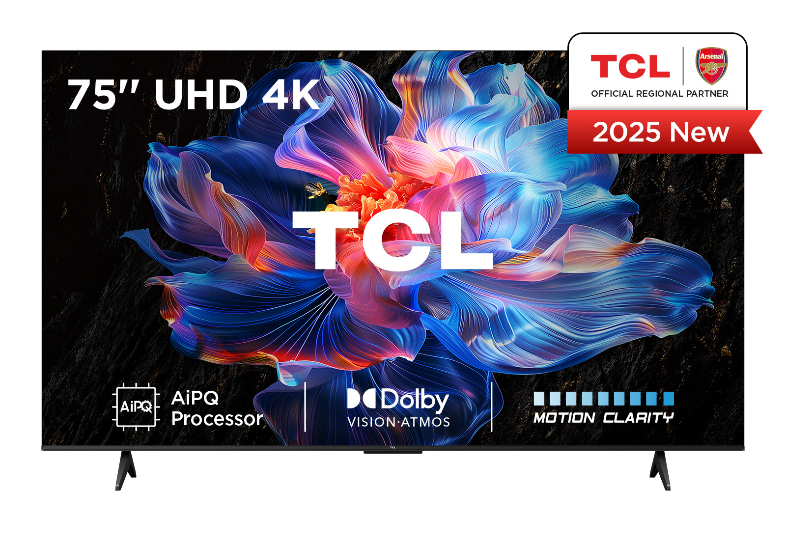 TCL 75V6C-UK 75" 4K Direct LED HDR TV Google TV thumbnail image