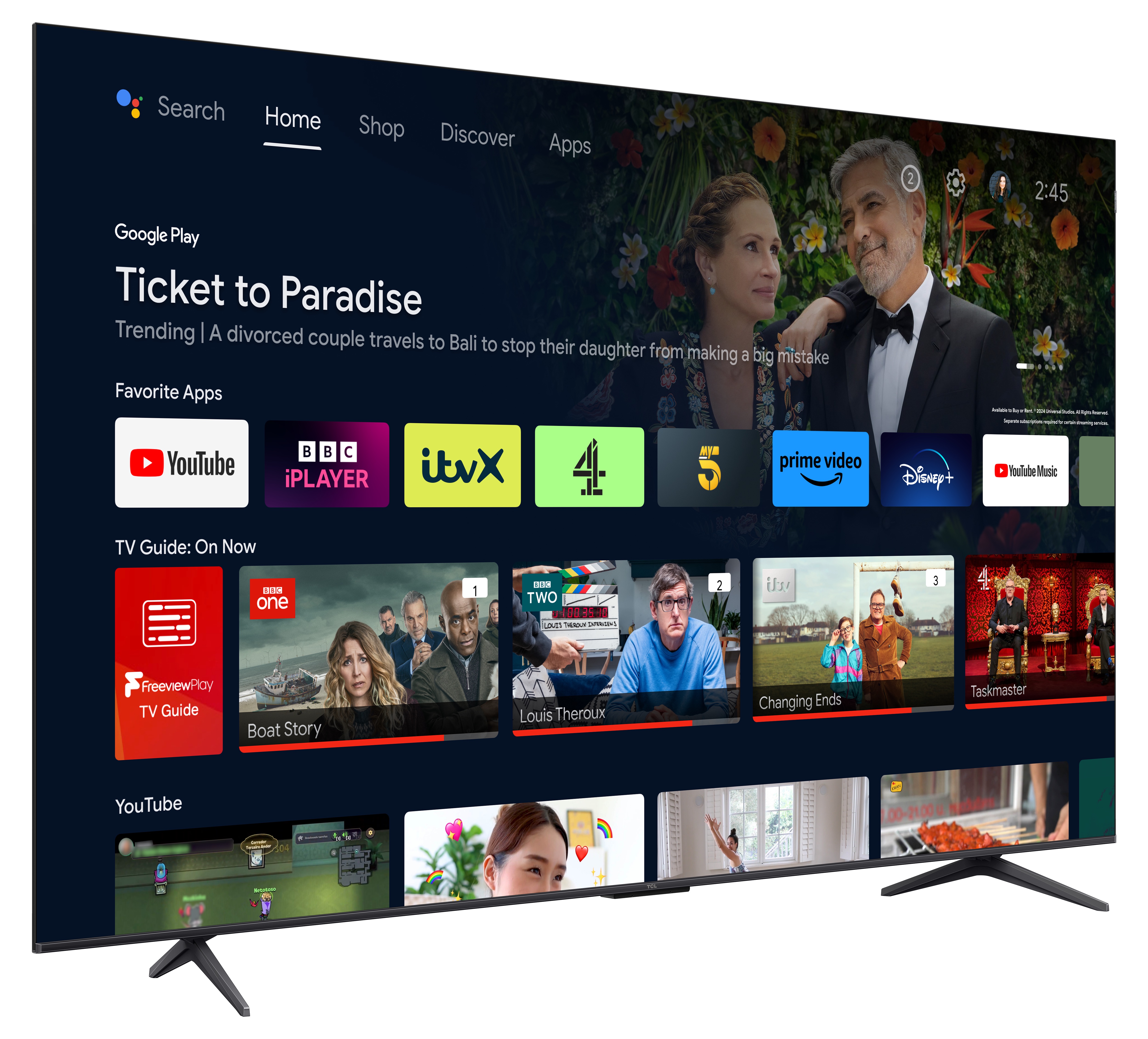TCL 85C655K 85" 4K QLED HDR Pro Android TV thumbnail image