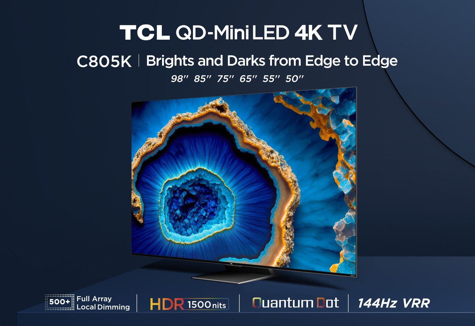 TCL 85C805K 85" 4K QLED Mini-LED HDR Google TV thumbnail image