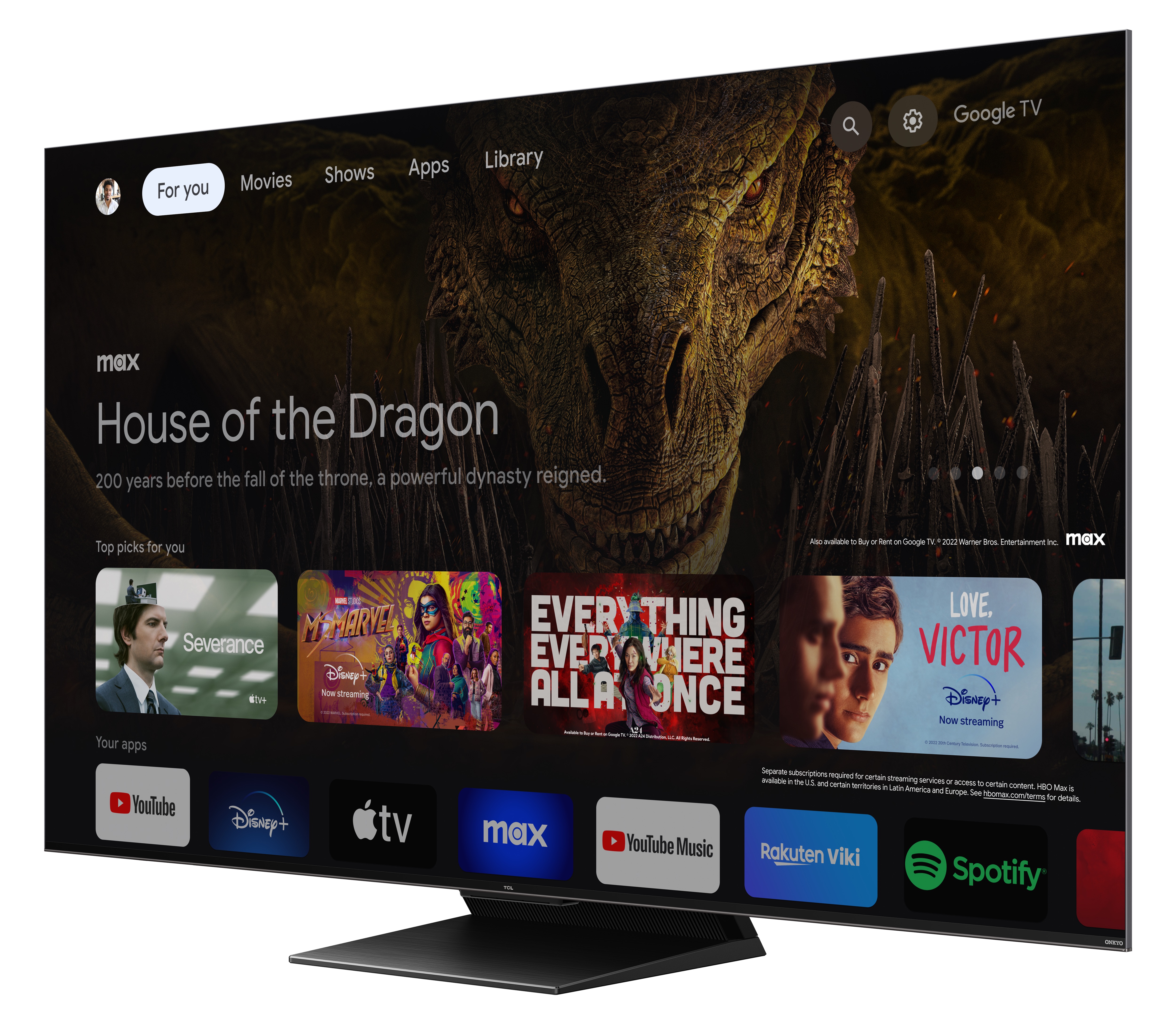 TCL 85C805K 85" 4K QLED Mini-LED HDR Google TV thumbnail image