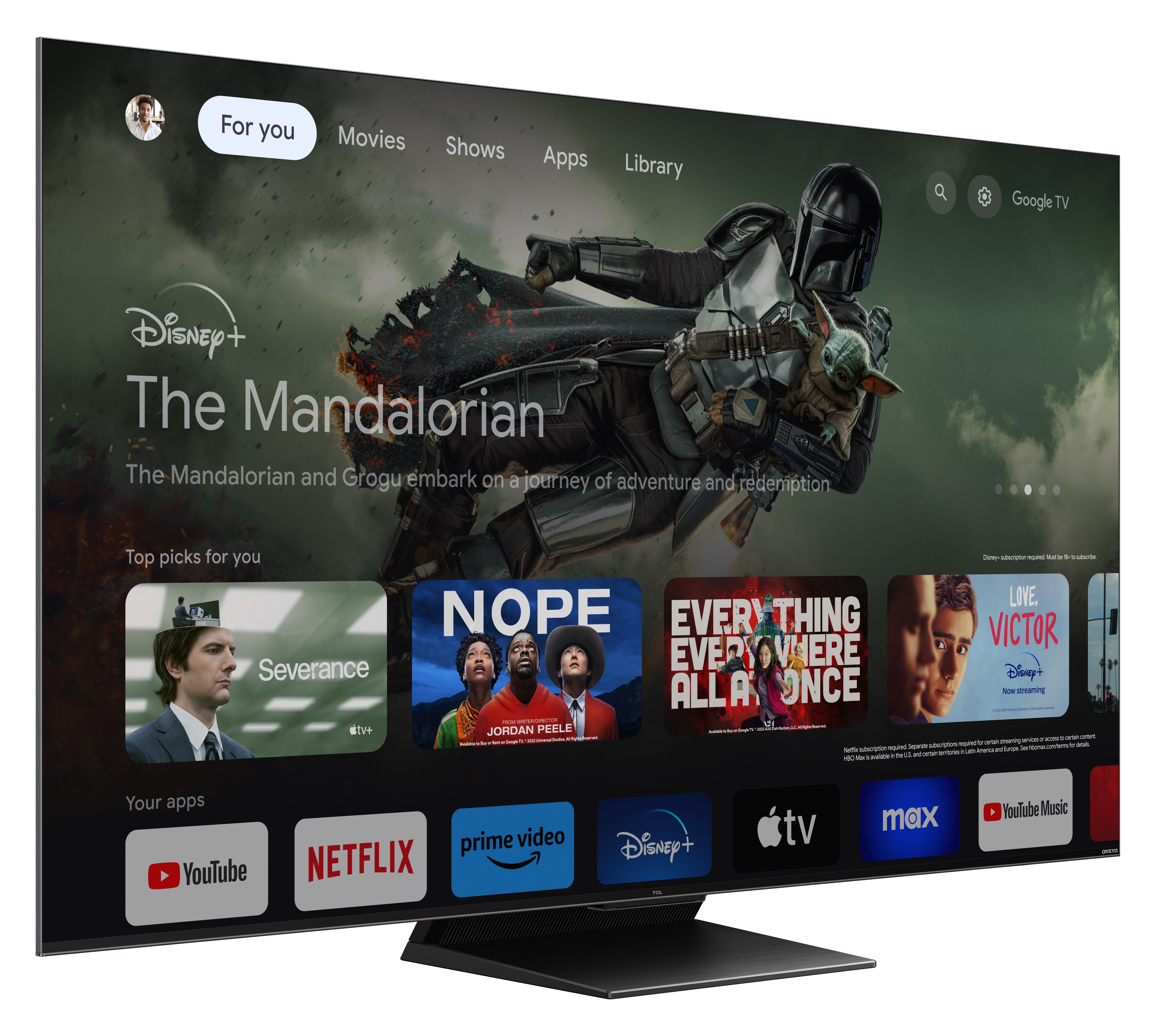 TCL 85C805K 85" 4K QLED Mini-LED HDR Google TV thumbnail image