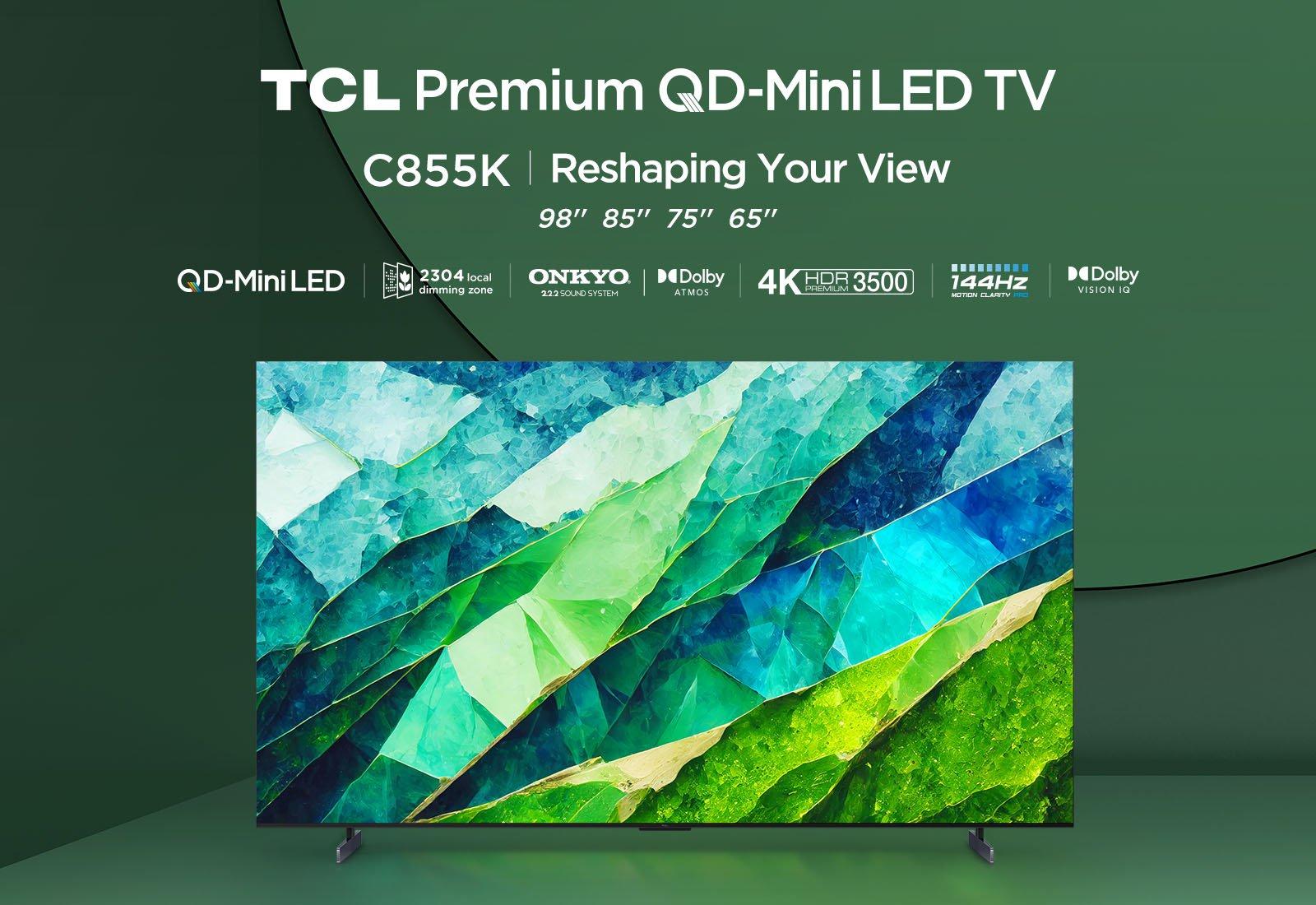TCL 85C855K 85" 4K QLED HDR Premium Google TV thumbnail image