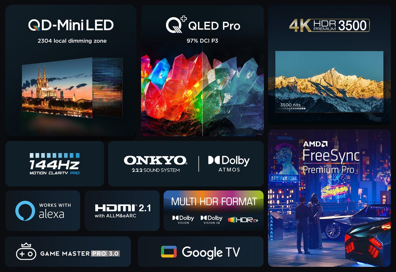 TCL 85C855K 85" 4K QLED HDR Premium Google TV thumbnail image