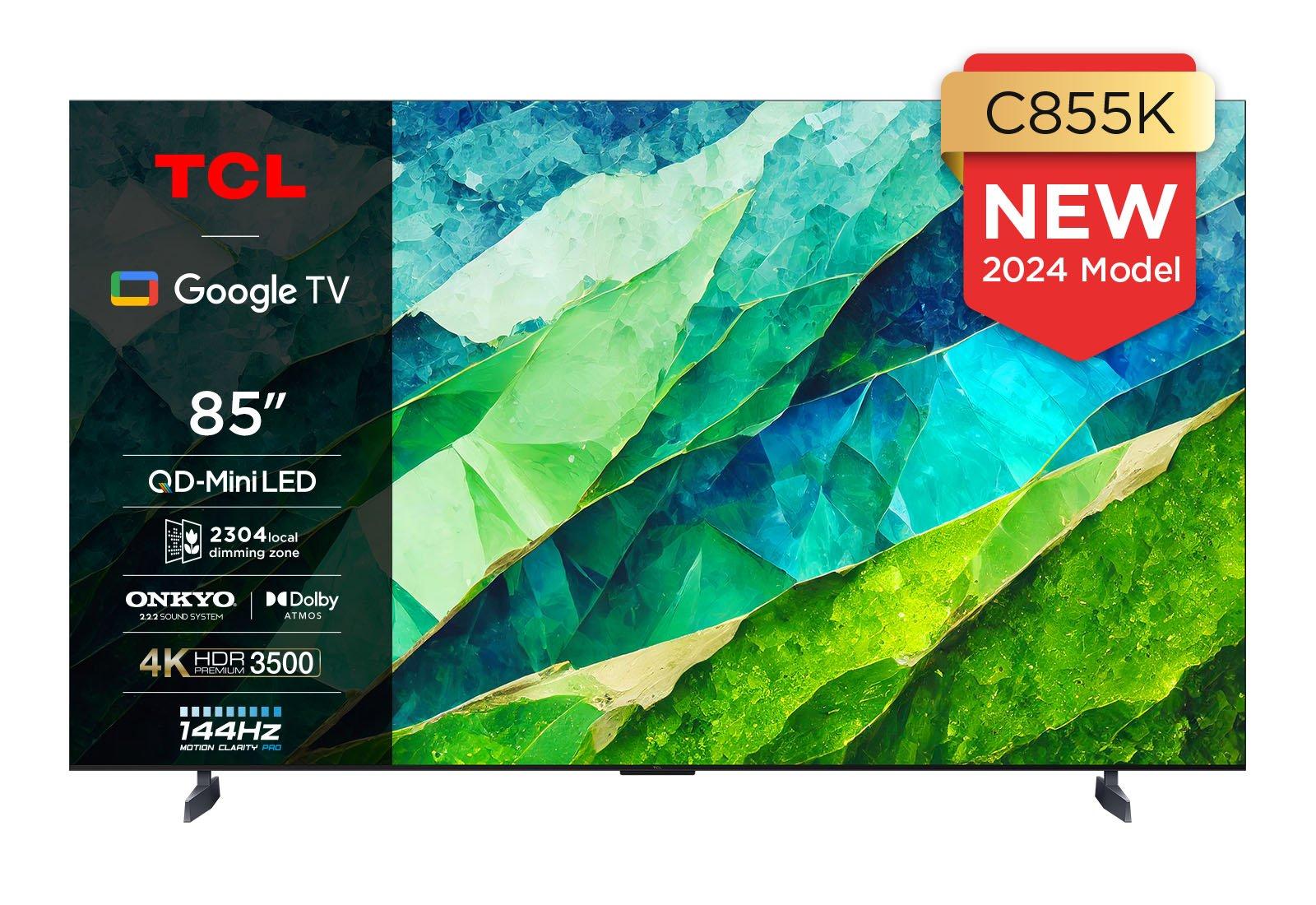 TCL 85C855K 85" 4K QLED HDR Premium Google TV thumbnail image