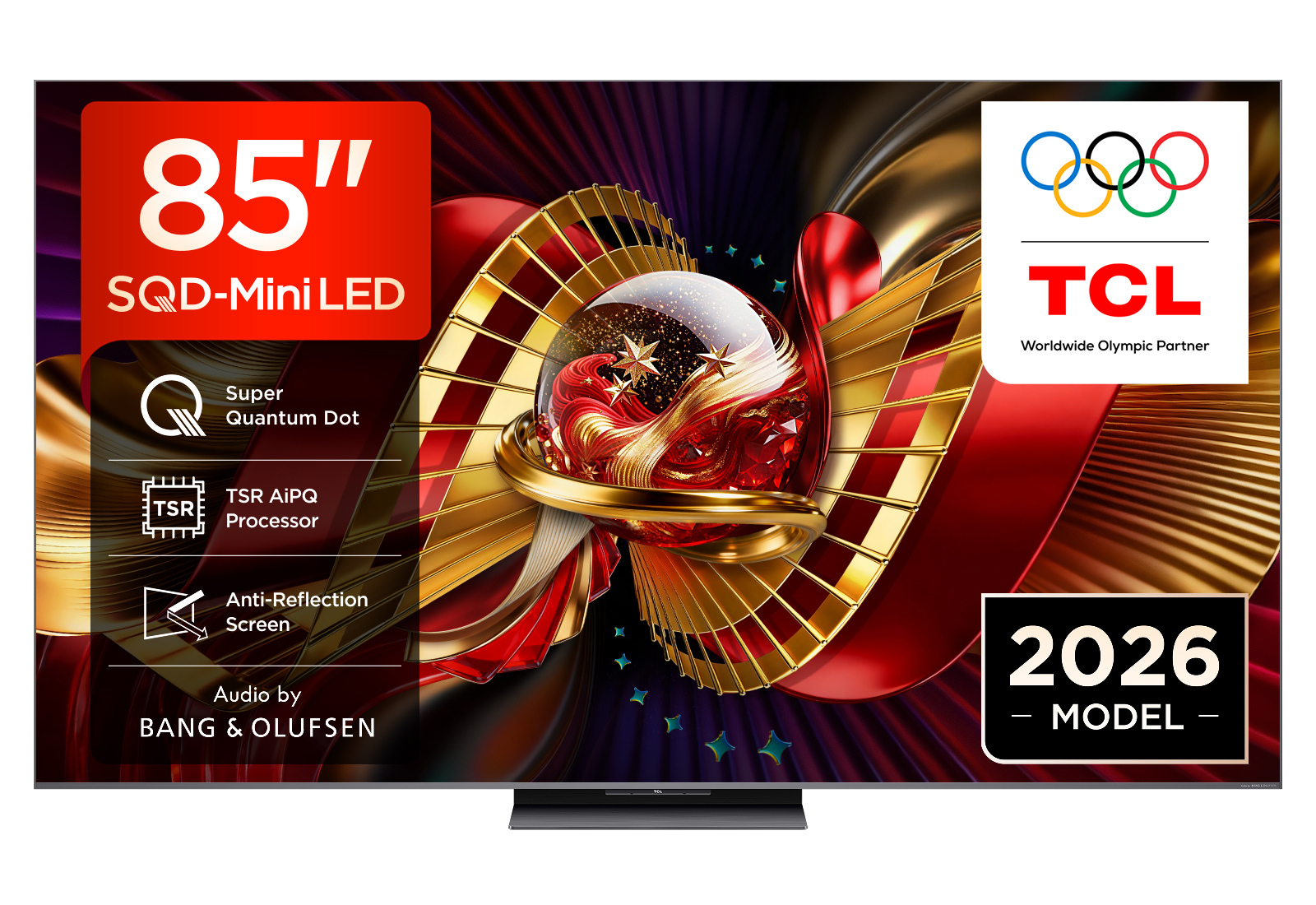 TCL 85C8L-UK 85" 4K Ultra HD QD-Mini LED Google TV - Black thumbnail image