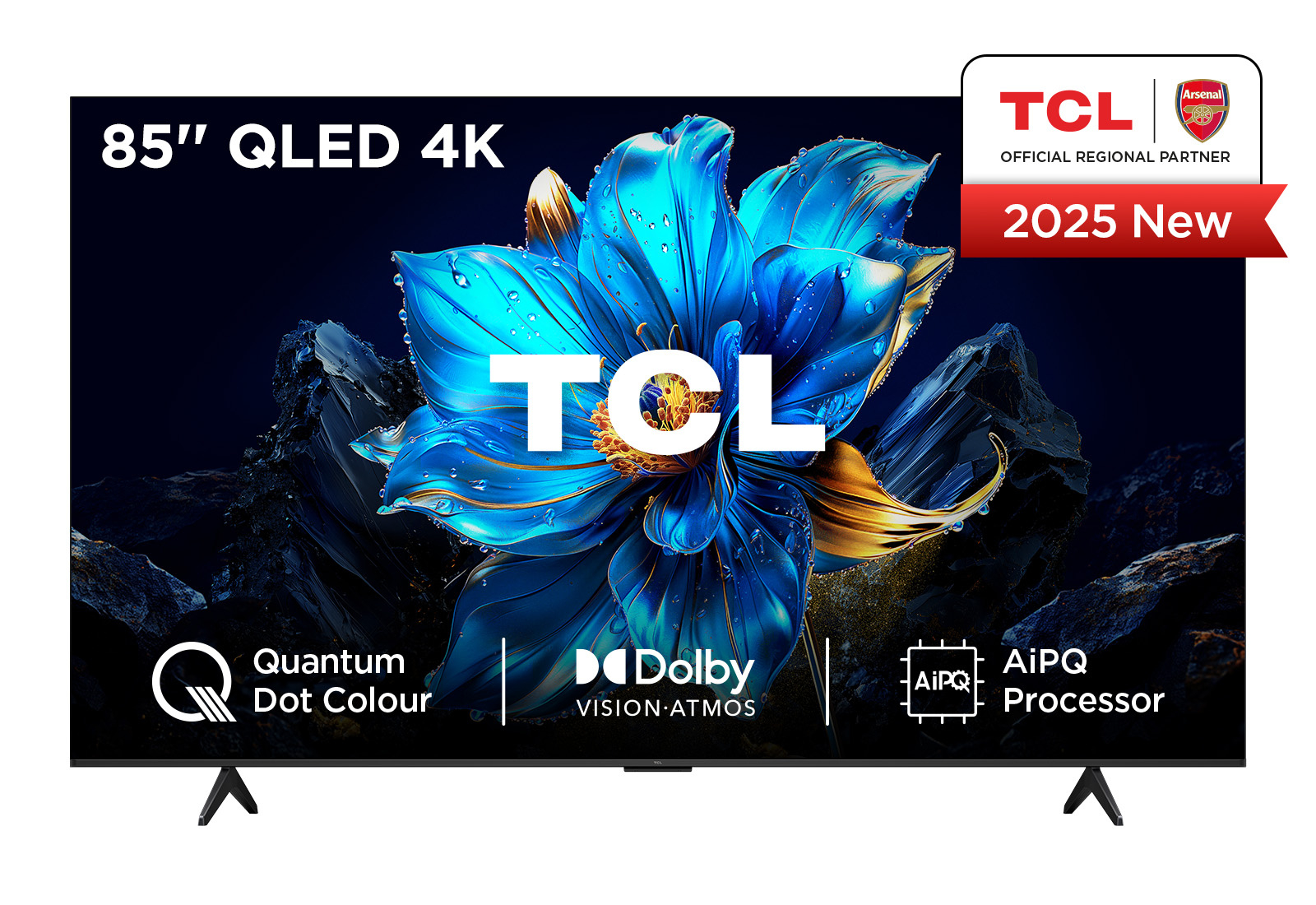 TCL 85P7K-UK 85" QLED Direct LED HDR Google TV thumbnail image