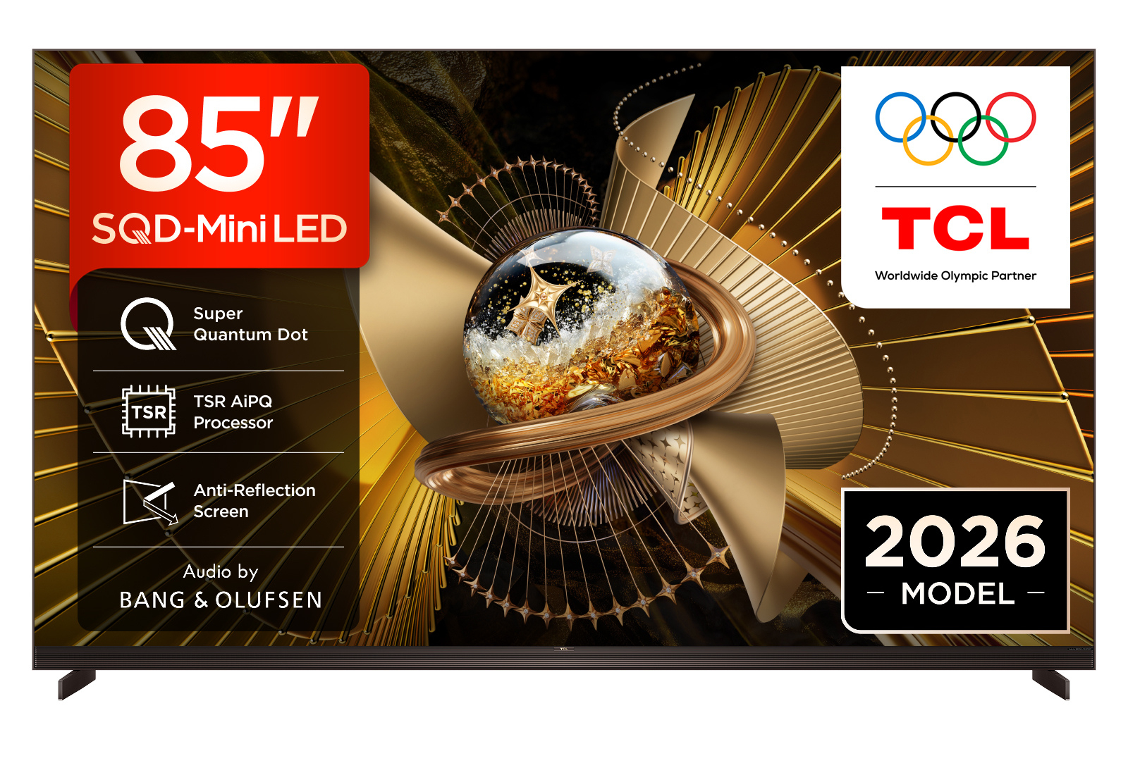 TCL 85X11L-UK 85" 4K Ultra HD SQD MINI LED Google TV - Black thumbnail image