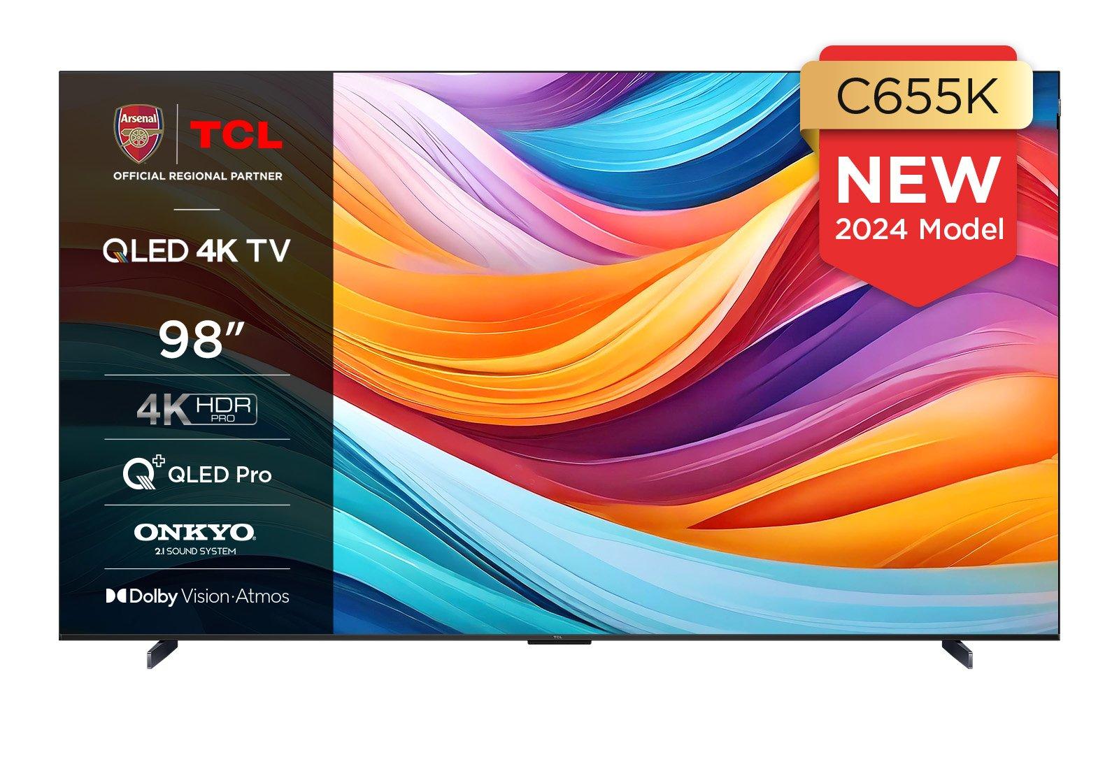 TCL 98C655K 98" 4K QLED HDR Pro Google TV thumbnail image