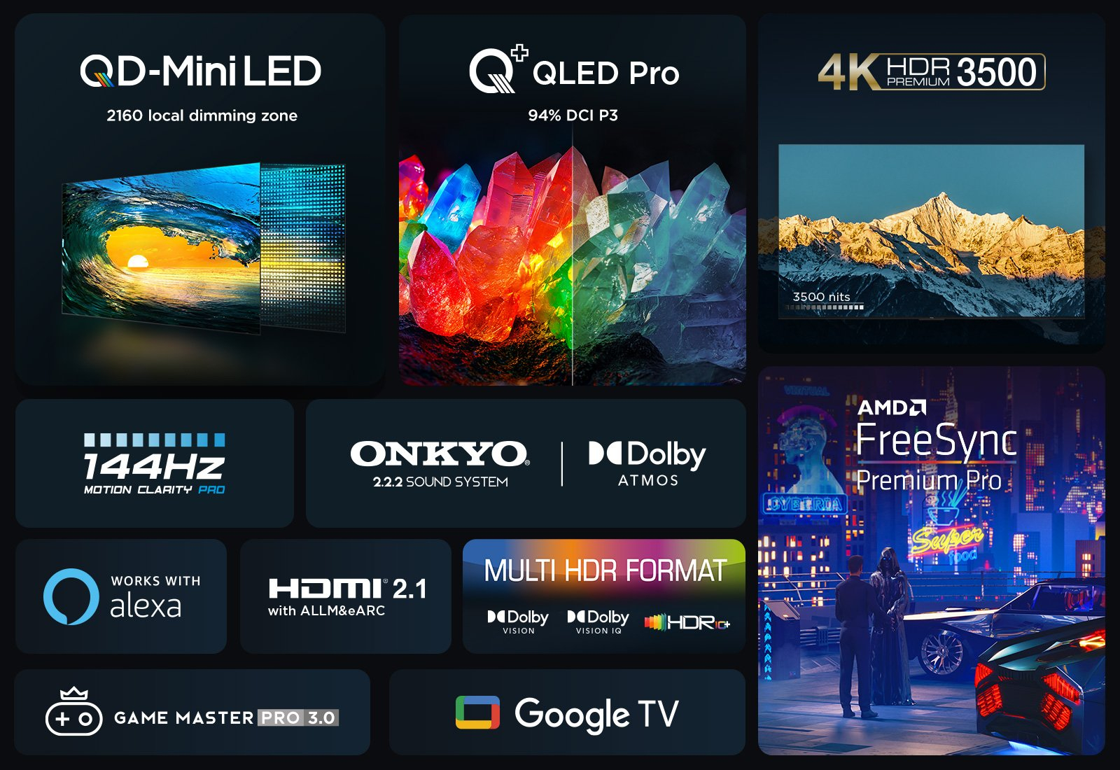 TCL 98C855K 98" 4K QLED HDR Premium Google TV thumbnail image