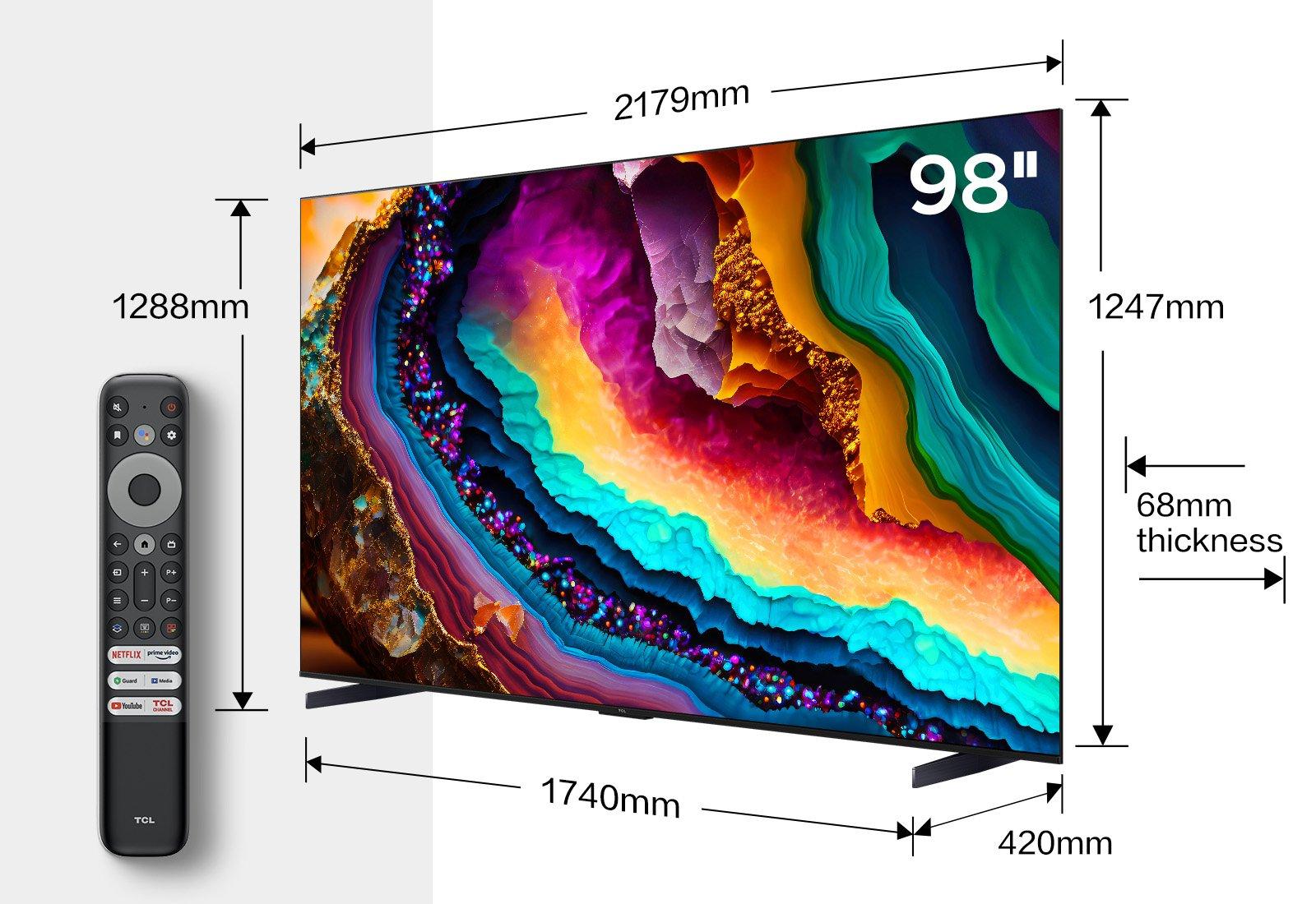 TCL 98P745K 98" 4K UHD HDR Google TV thumbnail image