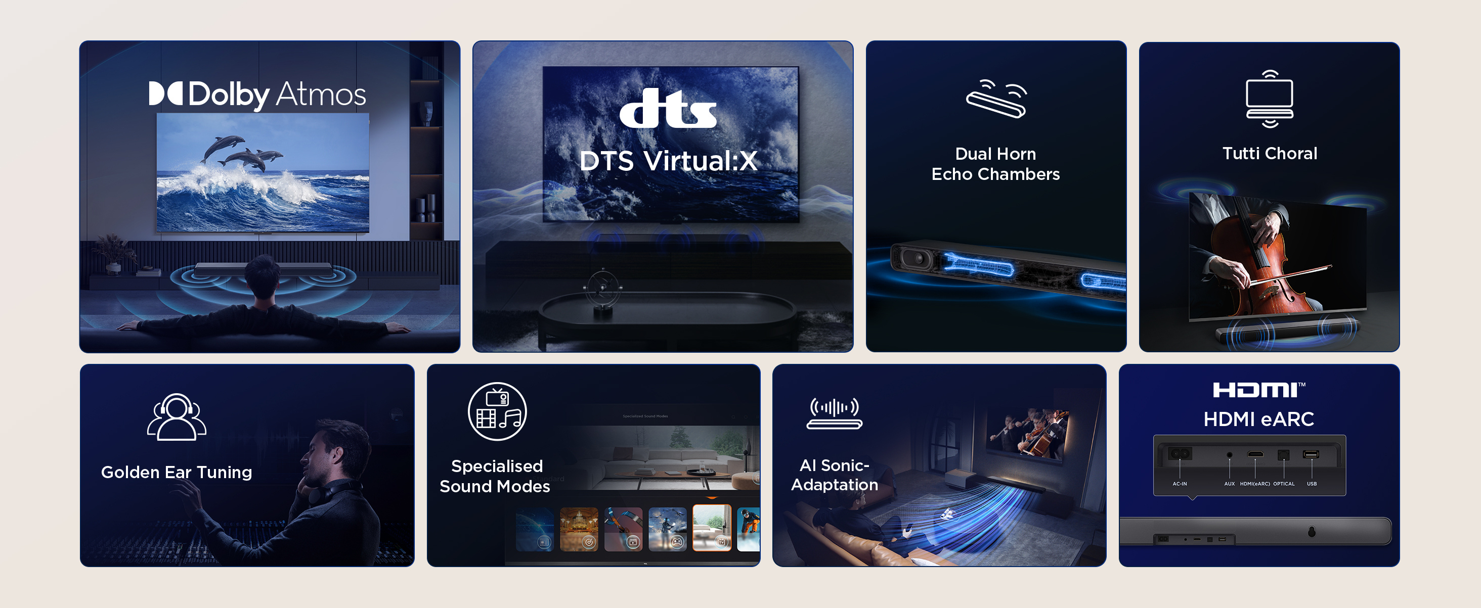 TCL S45H 2.0chPro All-in-One Deep Bass Soundbar thumbnail image