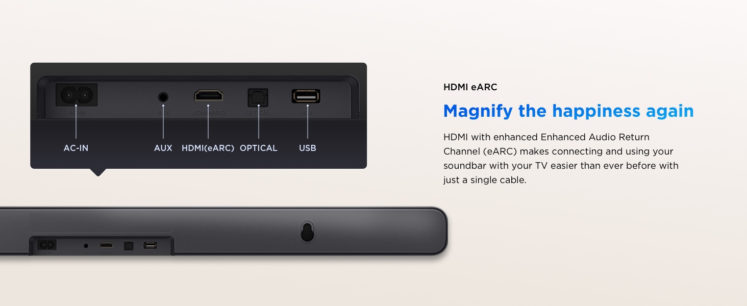 TCL S45H 2.0chPro All-in-One Deep Bass Soundbar thumbnail image