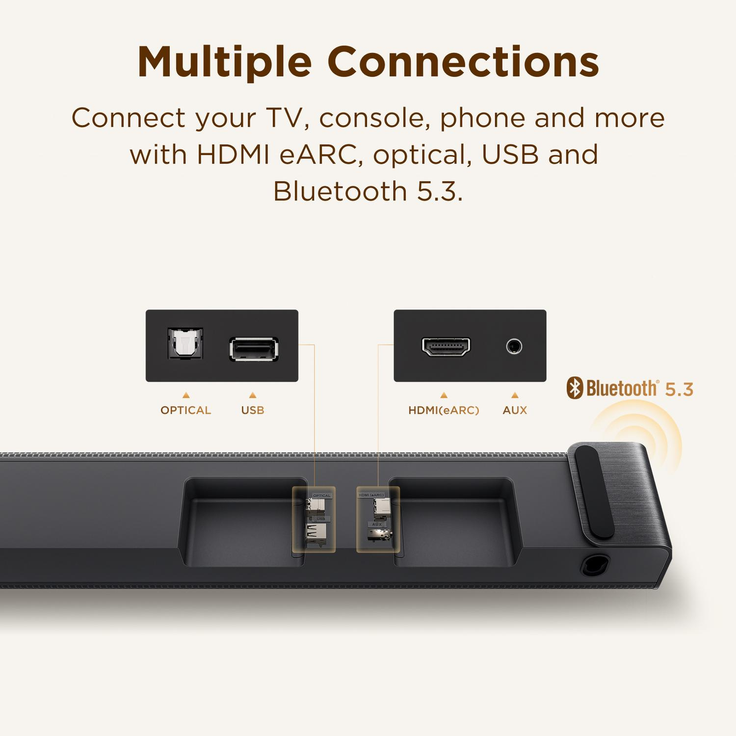 TCL S60K-UK 3.1ch with wireless subwoofer Dolby Atmos - Black thumbnail image