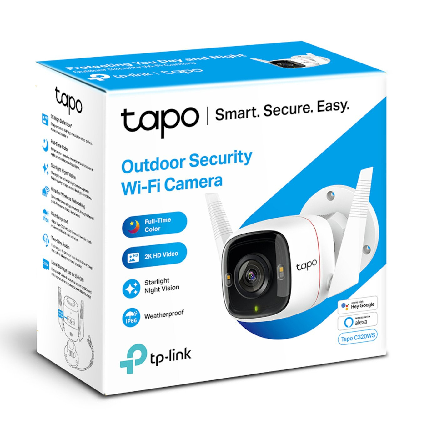 TP-Link TAPOC320WS Outdoor Security Wi-Fi Camera thumbnail image