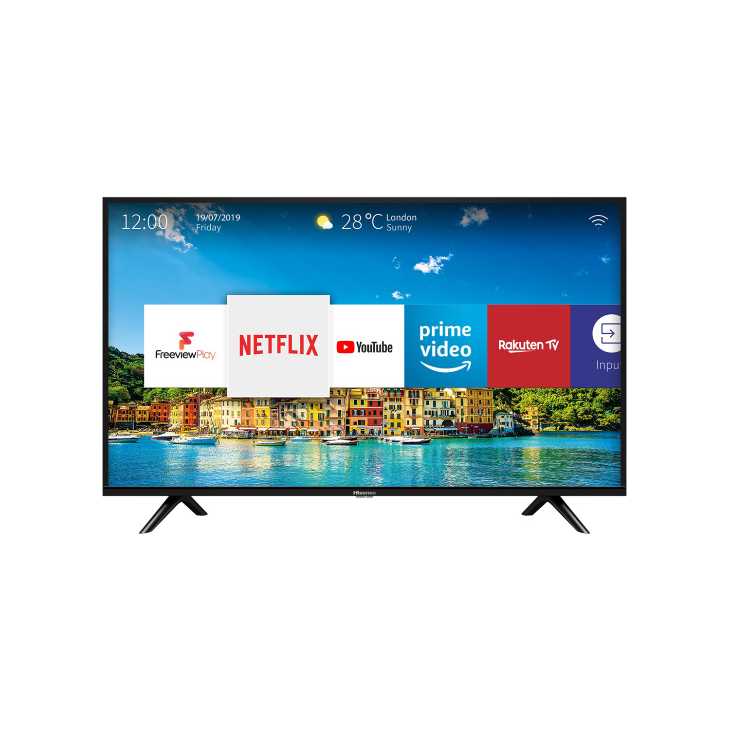 Hisense 32 " HD Ready - SMART TV - Freeview - A Rated thumbnail image