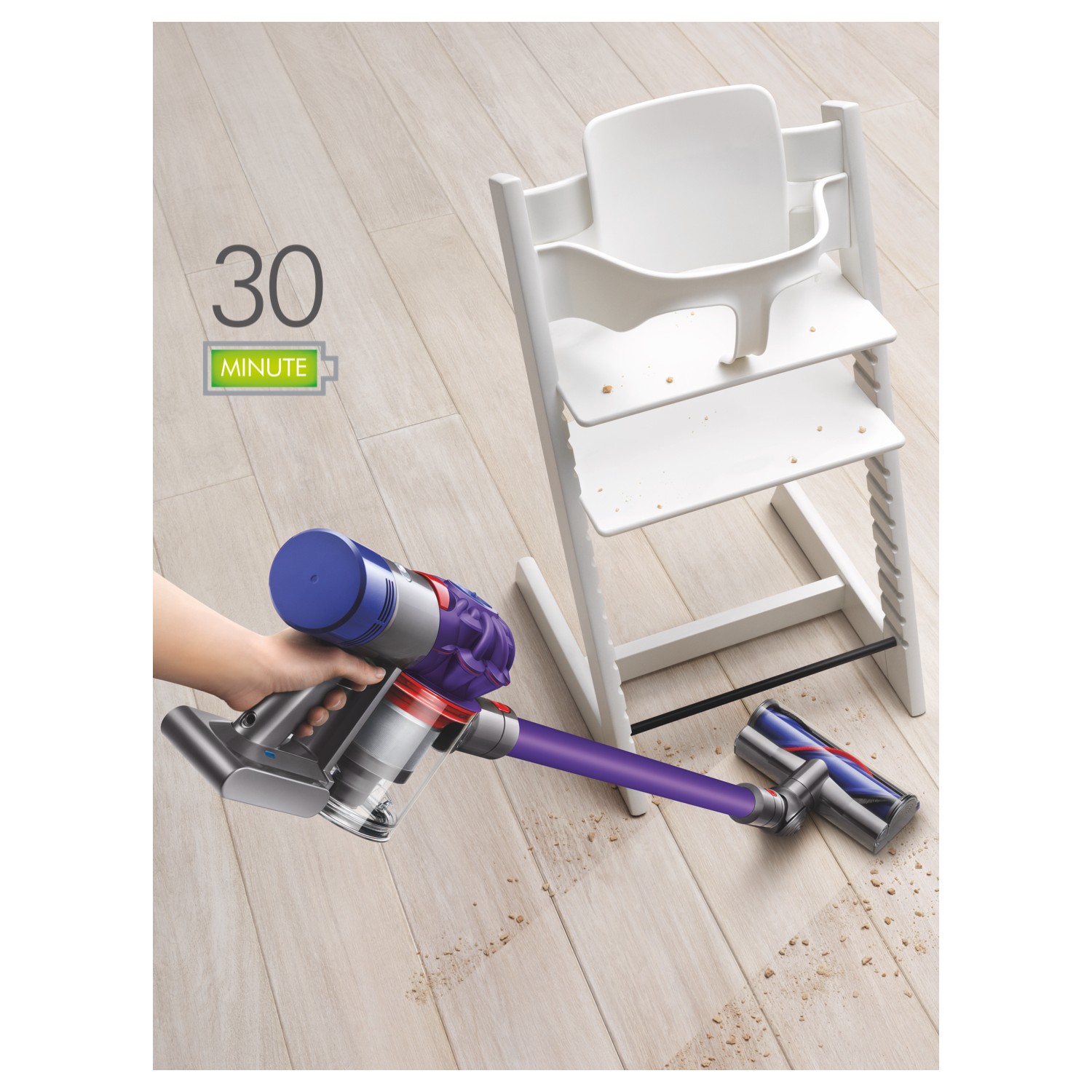 Dyson V7ANIMALPLUS Cordless Vacuum Cleaner - 30 Minute Run Time thumbnail image