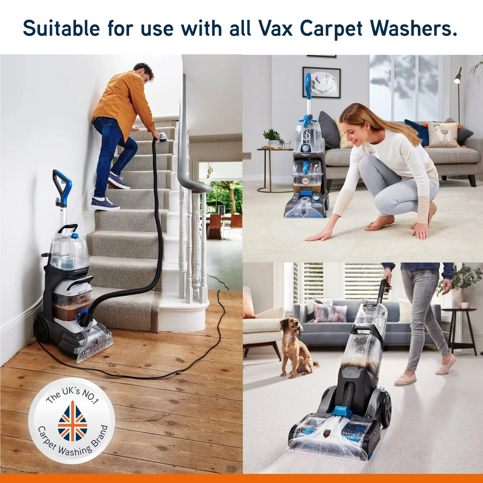 VAX 1-9-142054 Original Pet Carpet Cleaning Solution 1.5L, Citrus burst scent - White thumbnail image