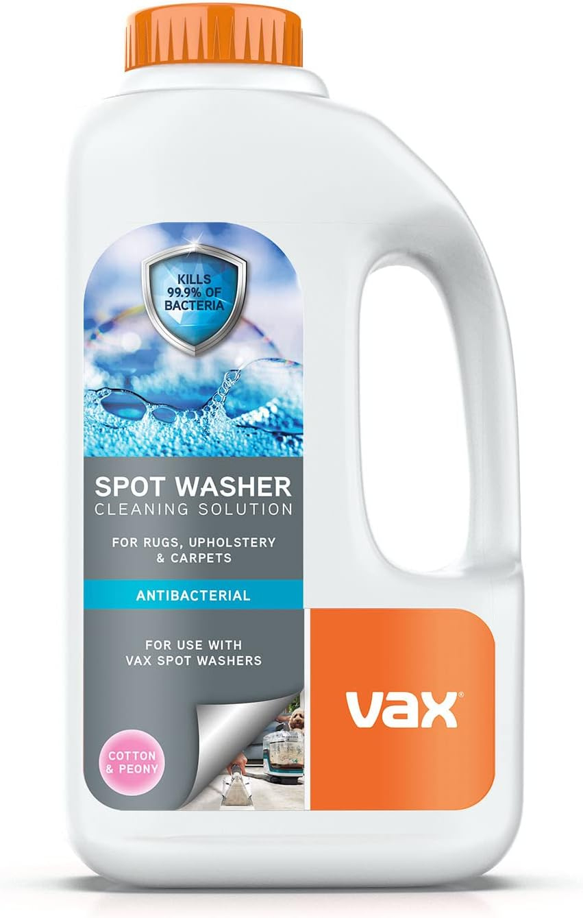 Vax Spotwash Antibacterial Solution 1.5L COTTON & PEONY thumbnail image