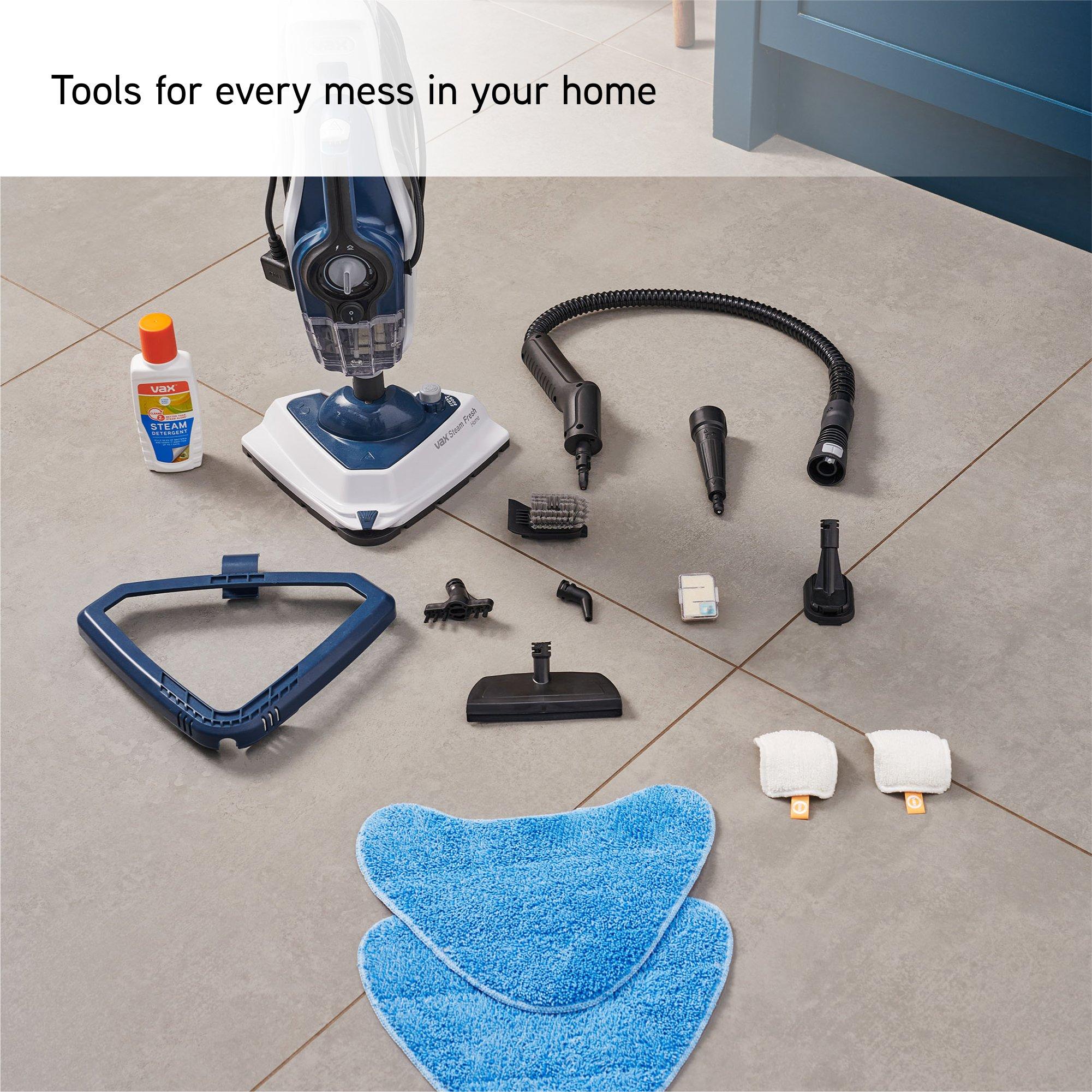 Vax CDST-SFXS Steam Fresh Home Steam Cleaner - White & Navy Blue thumbnail image