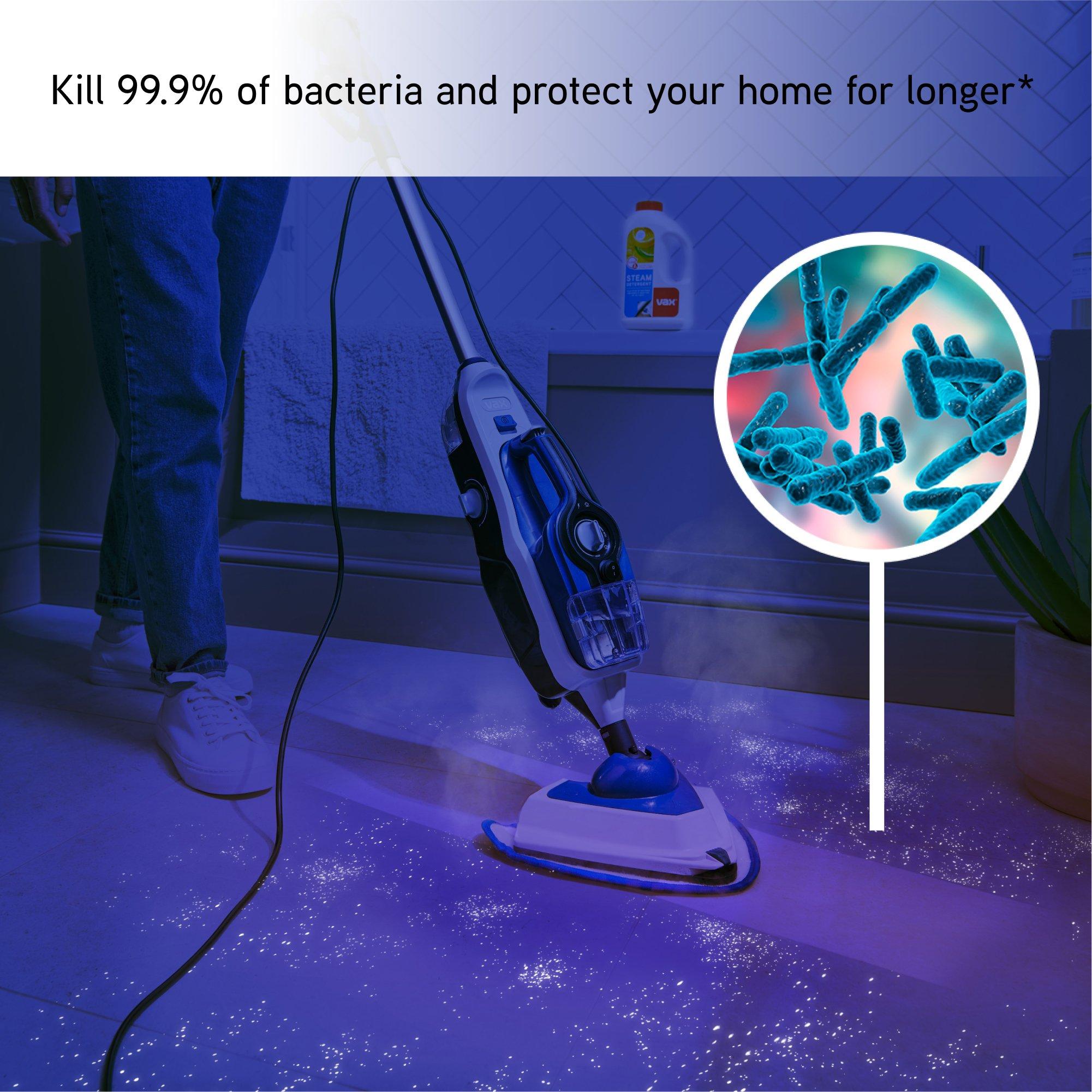Vax CDST-SFXS Steam Fresh Home Steam Cleaner - White & Navy Blue thumbnail image