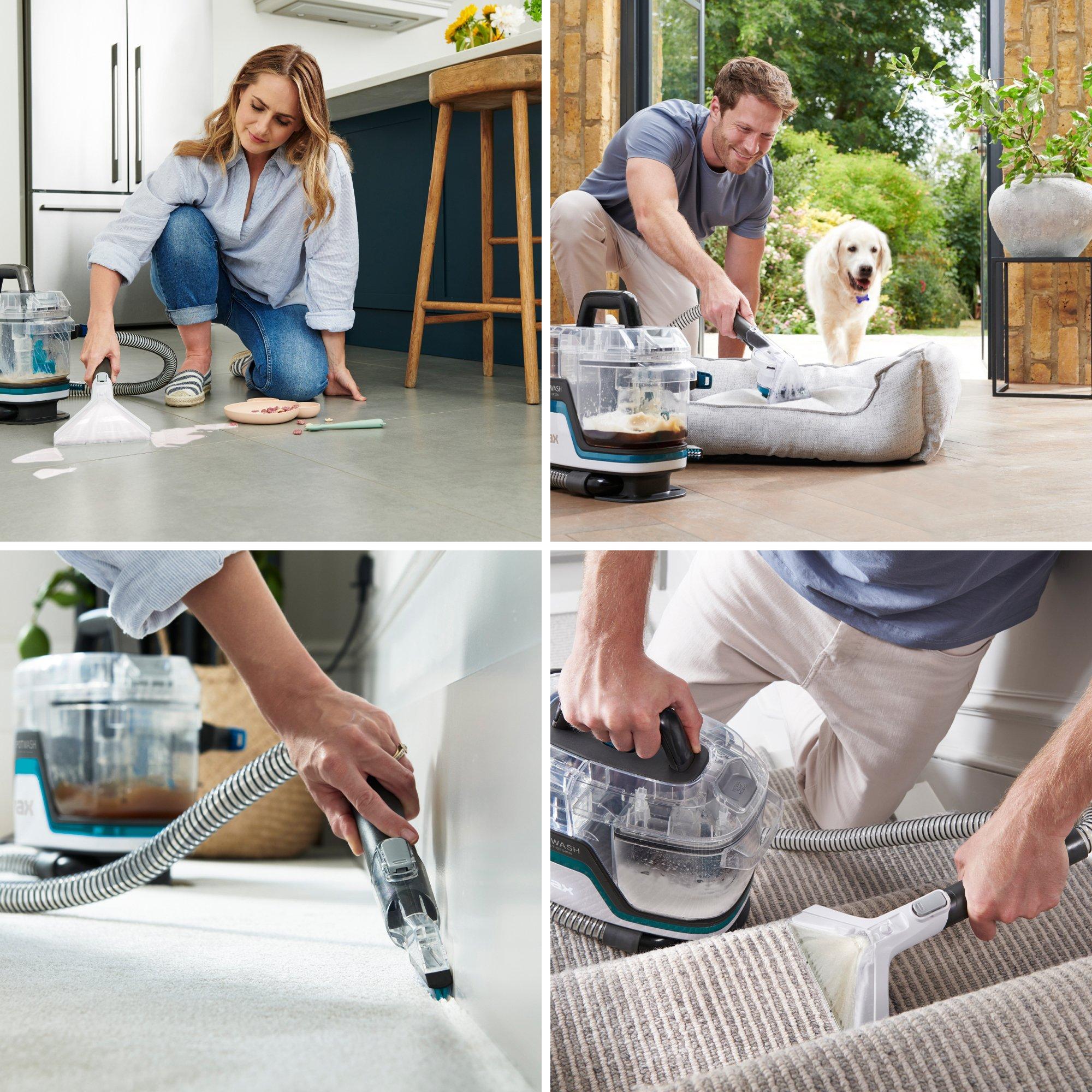 Vax CDSW-MPXA SpotWash Home Pet-Design - Grey- White & Teal thumbnail image