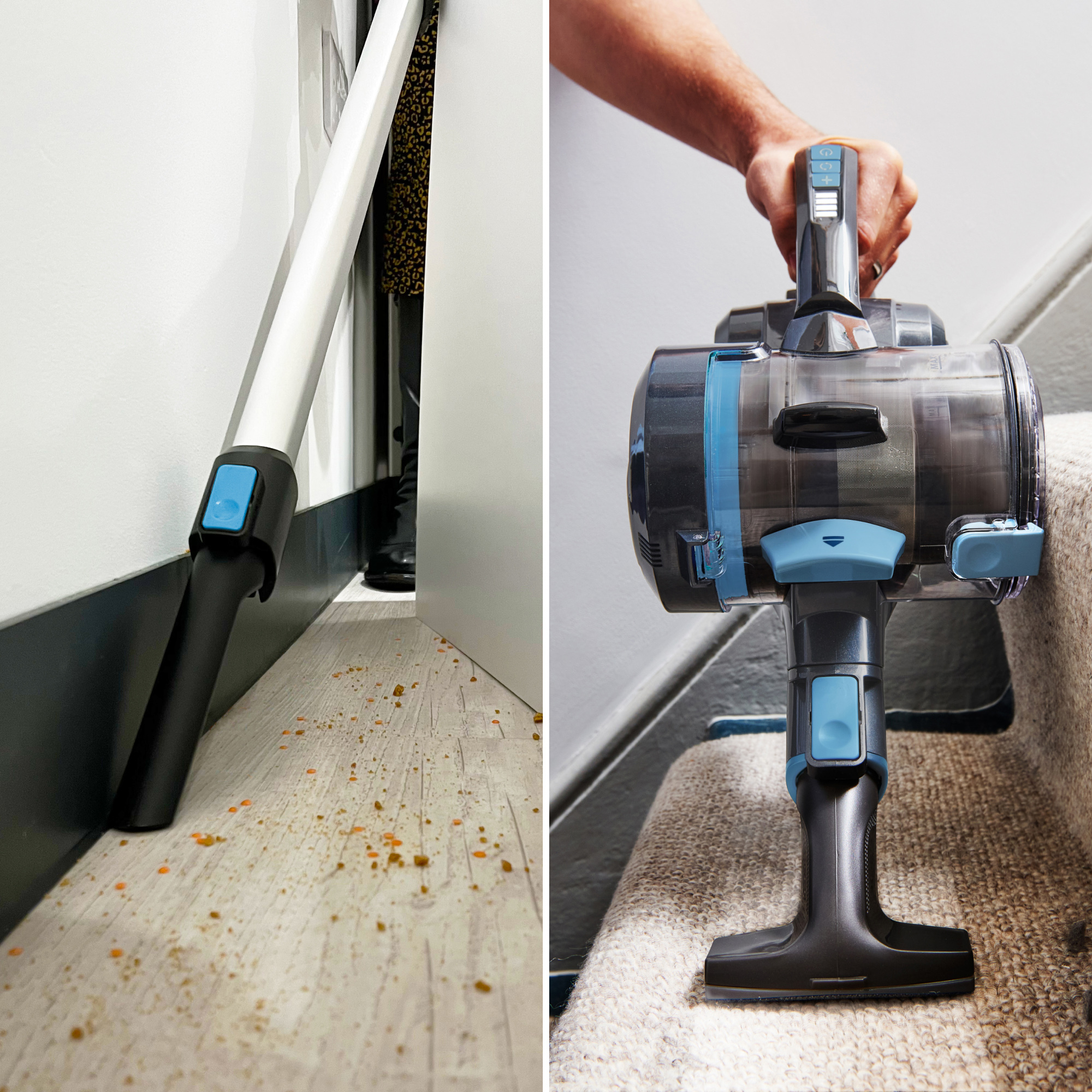 VAX CLSV-B4CA Blade 4 Classic Plus Cordless Vacuum Cleaner - Graphite/Blue thumbnail image