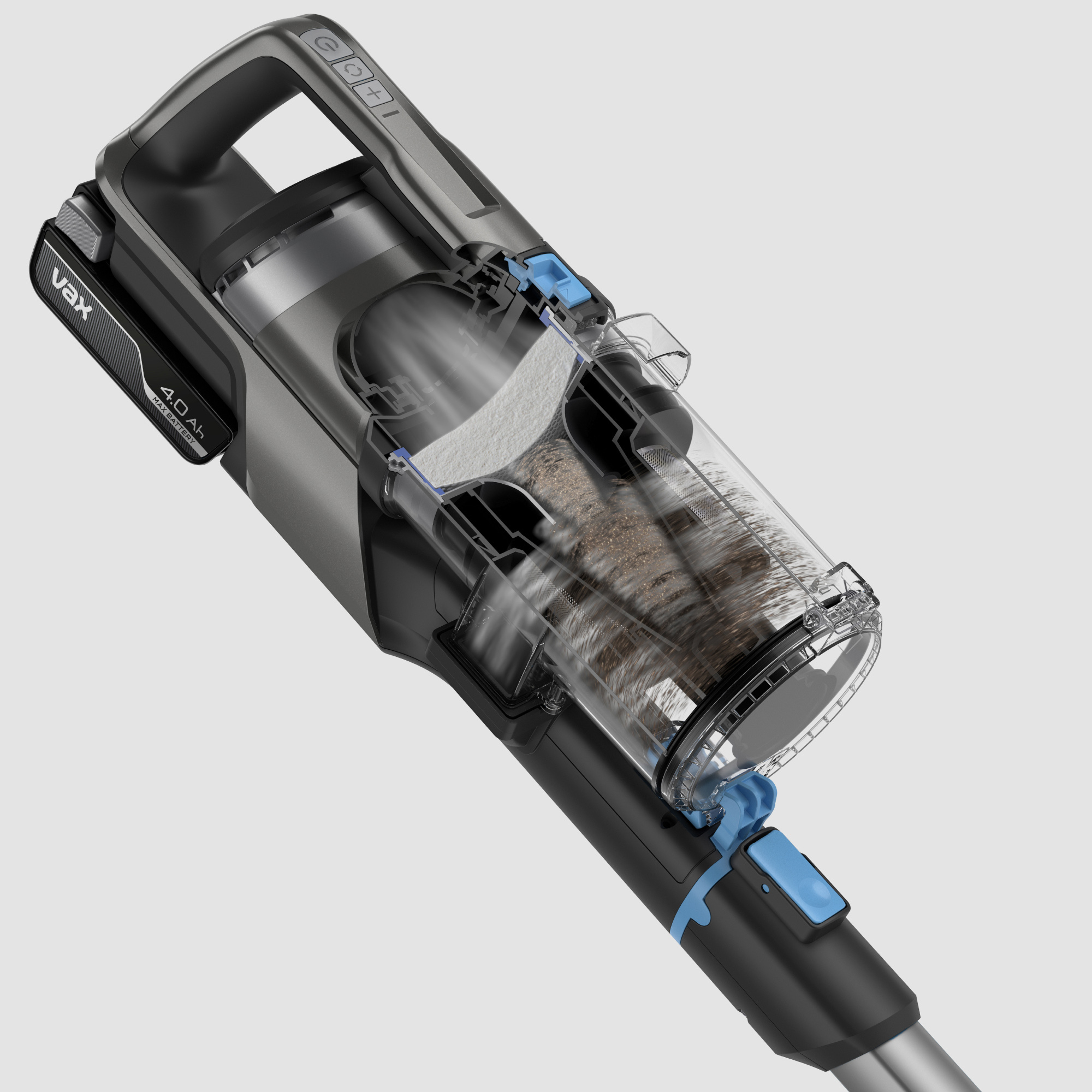 VAX Pace Plus CLSV-PAKA Cordless Vacuum Cleaner - Graphite & Silver thumbnail image