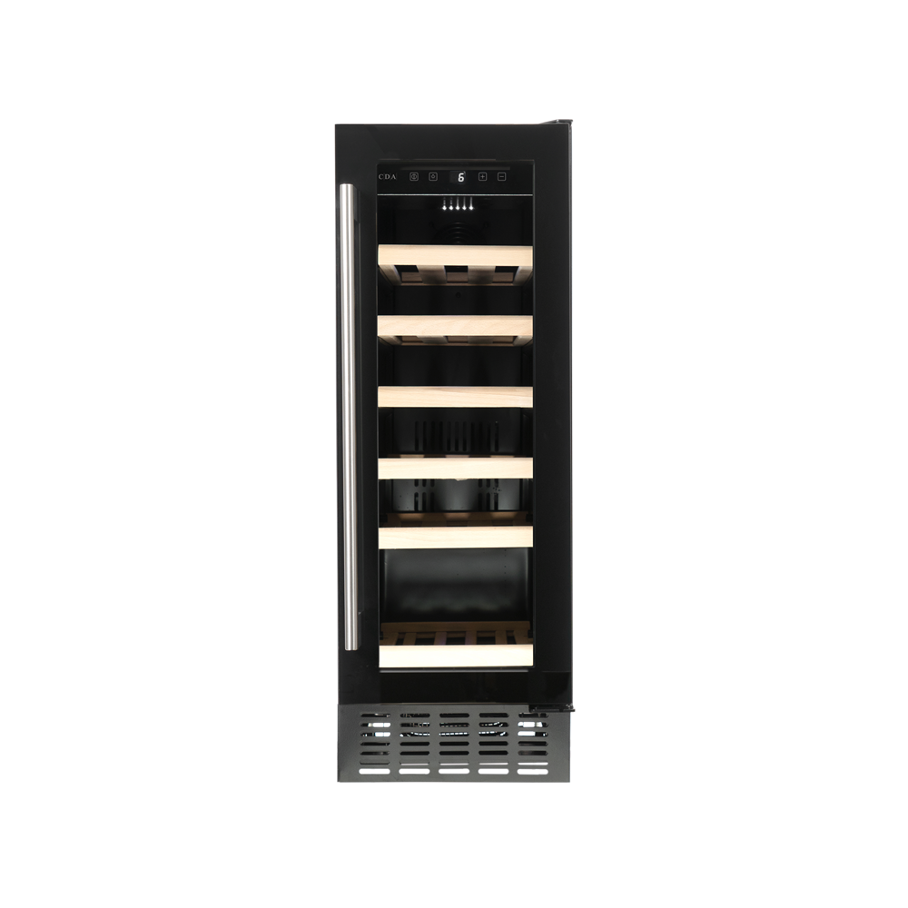 CDA WCCF0302BL 29.5cm - Wine Cooler - Black thumbnail image