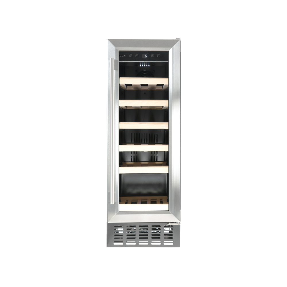 CDA WCCF0302SS 29.5cm Wine Cooler - Stainless Steel thumbnail image