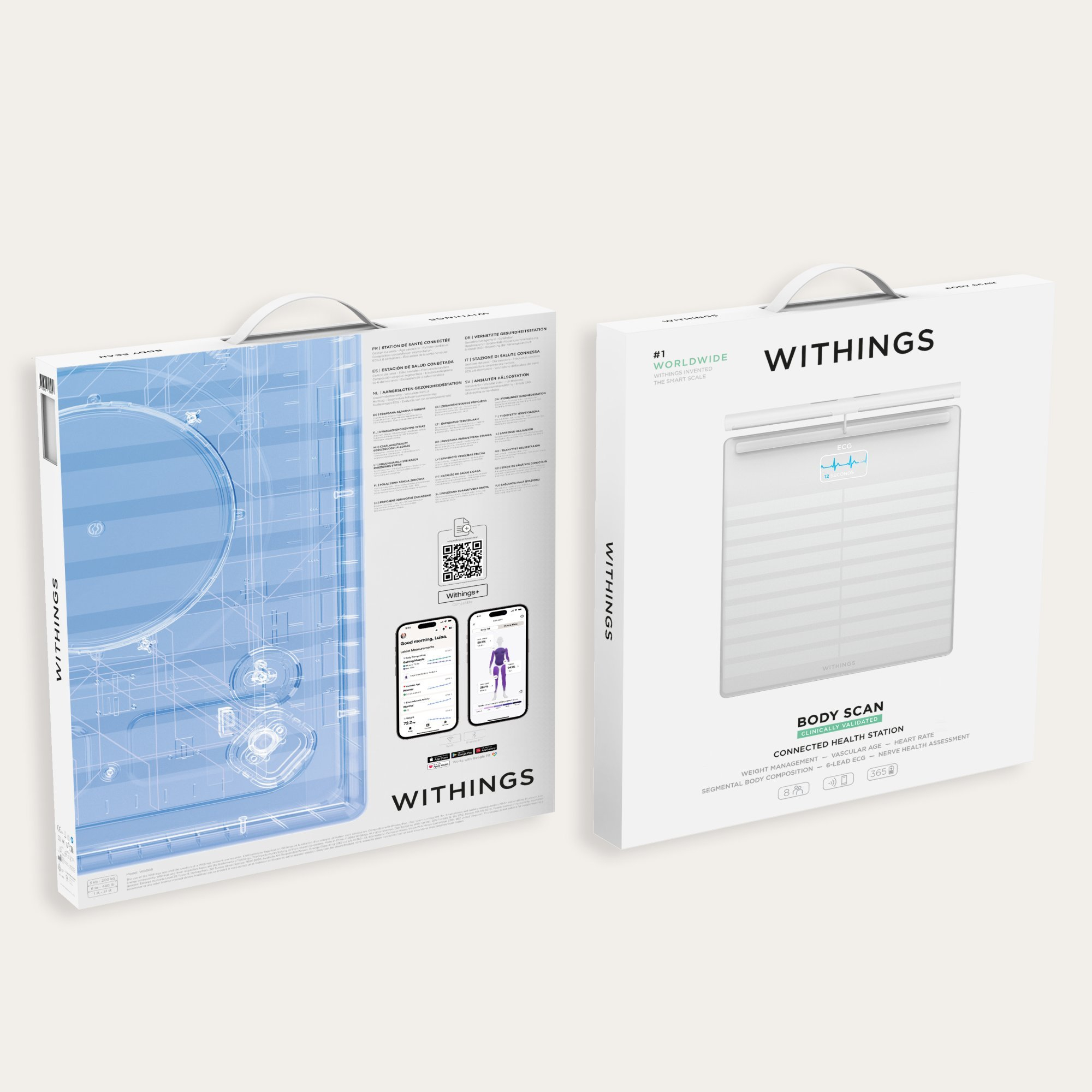 WITHINGS WBS08W Body Scan Smart Scale  thumbnail image