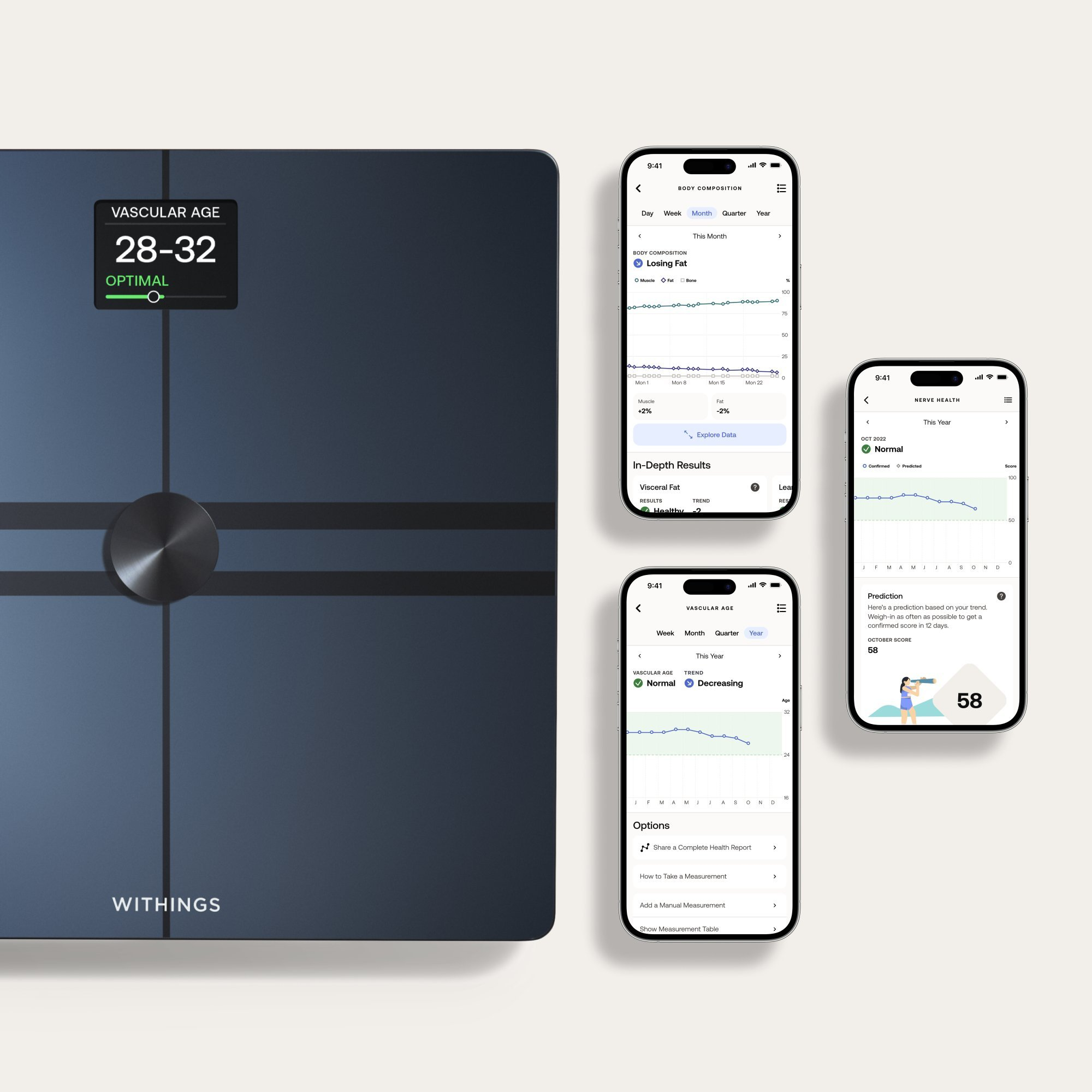 WITHINGS WBS12B Body Comp Smart Scale thumbnail image