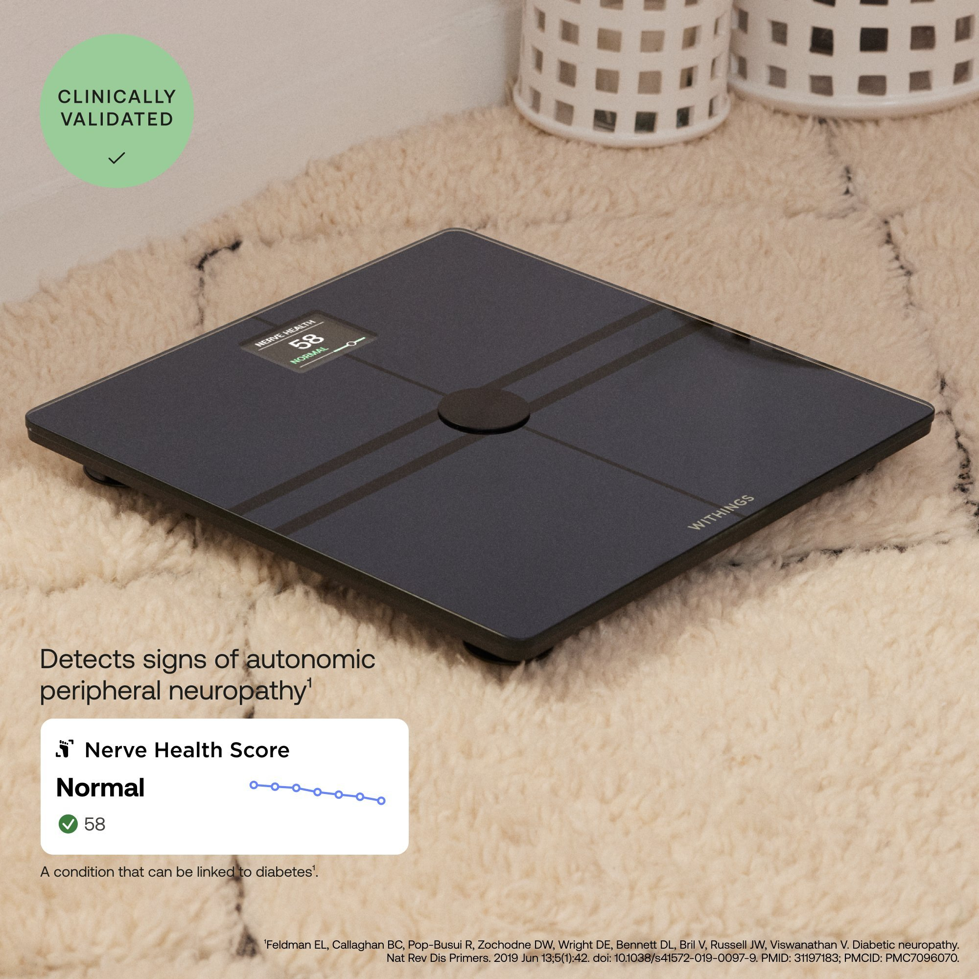 WITHINGS WBS12B Body Comp Smart Scale thumbnail image