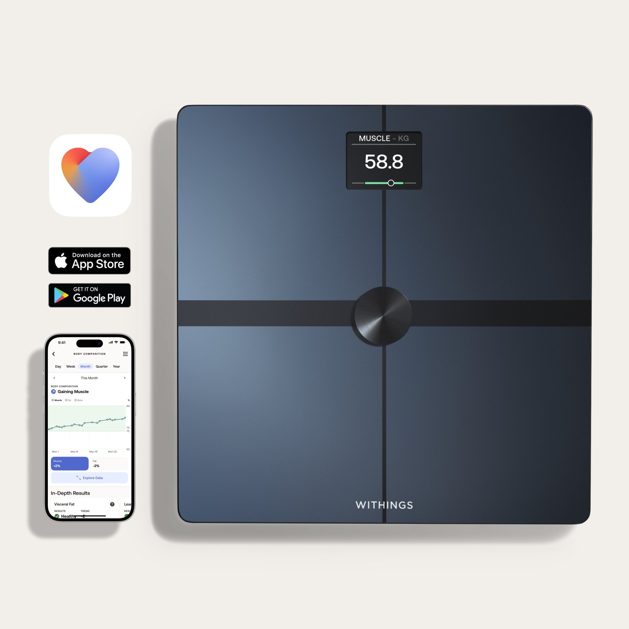 WITHINGS WBS13B Body Smart Scale thumbnail image