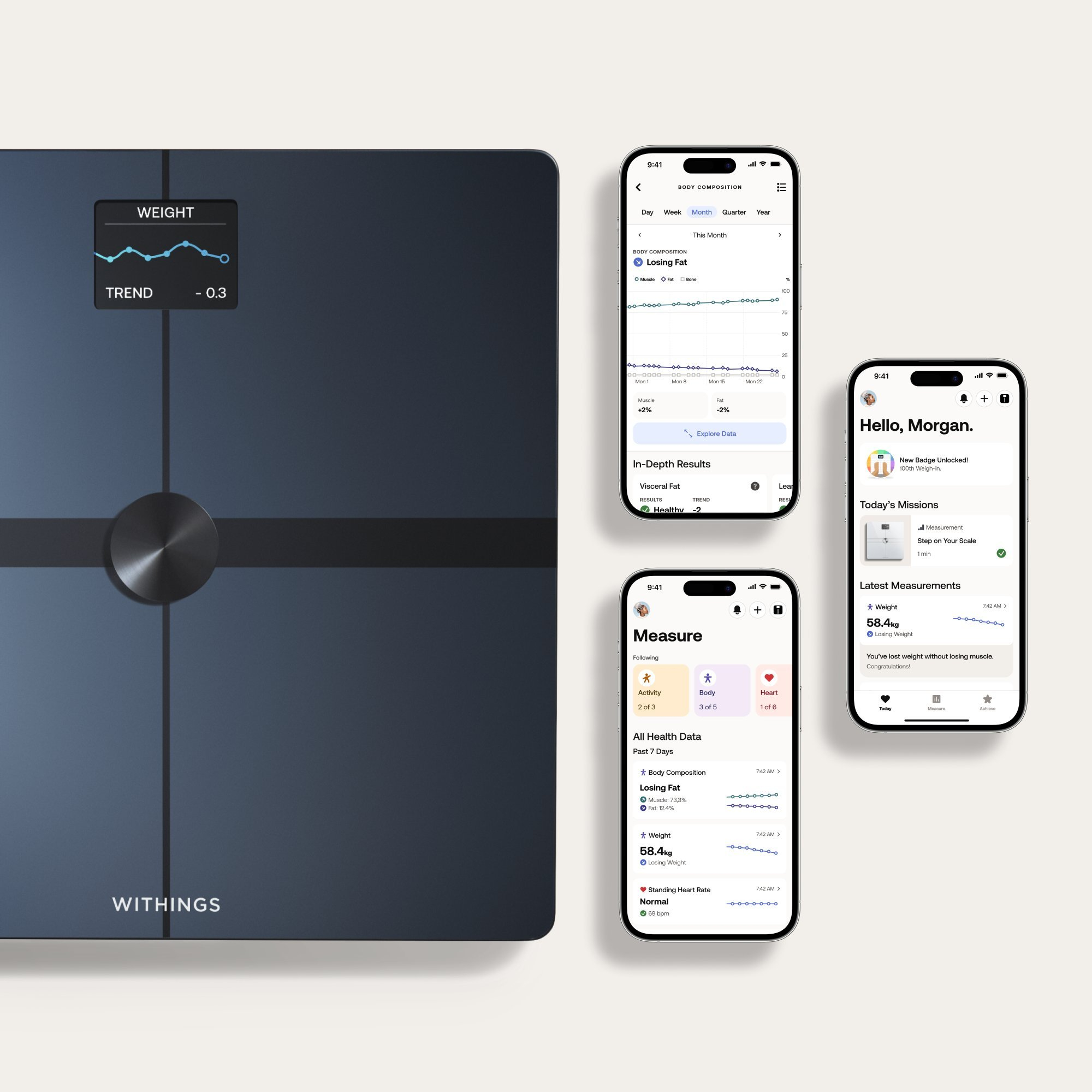 WITHINGS WBS13B Body Smart Scale thumbnail image