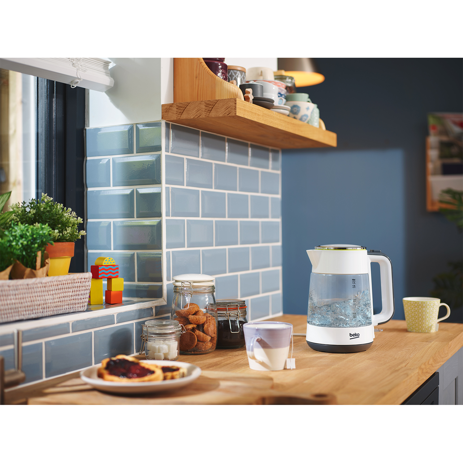 Beko WKM6321W 1.7l Kettle – White thumbnail image