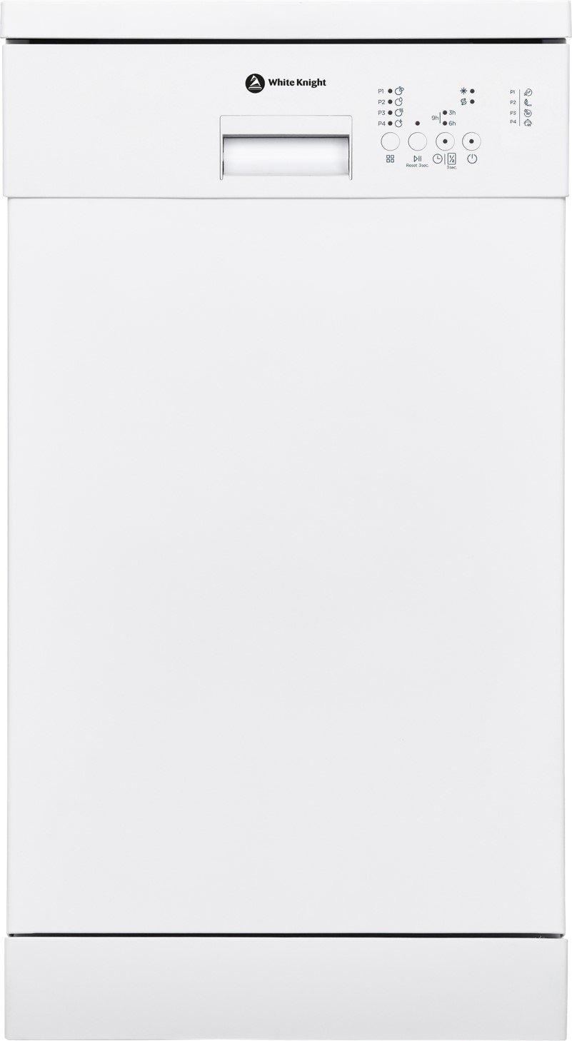 White Knight FS45DW52W 45cm Slimline Dishwasher - White - 10 Place Settings thumbnail image