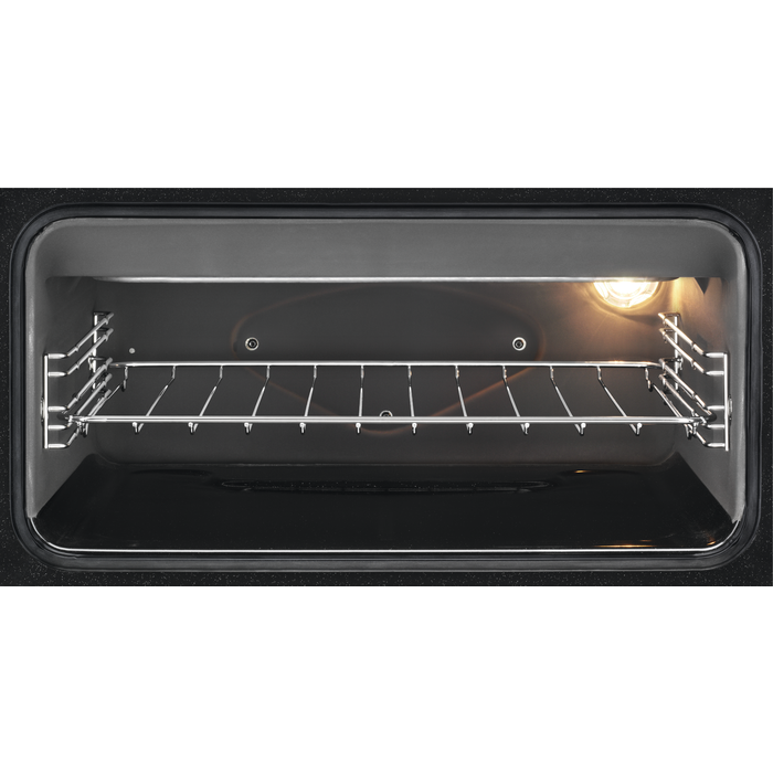 Zanussi ZCV46250WA 55cm Double Electric Cooker with Ceramic Hob - White thumbnail image