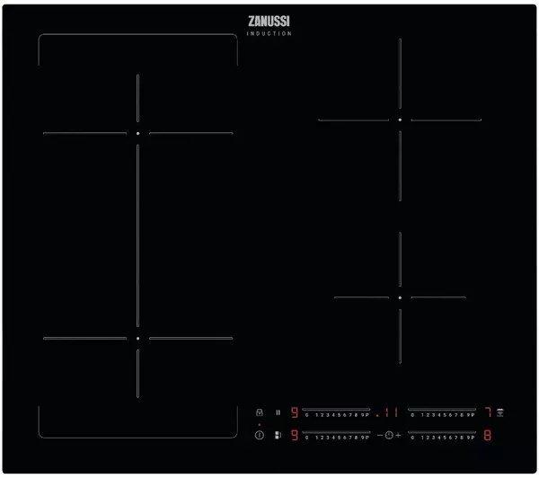 Zanussi ZIFN644K 59cm Induction Hob - Black thumbnail image