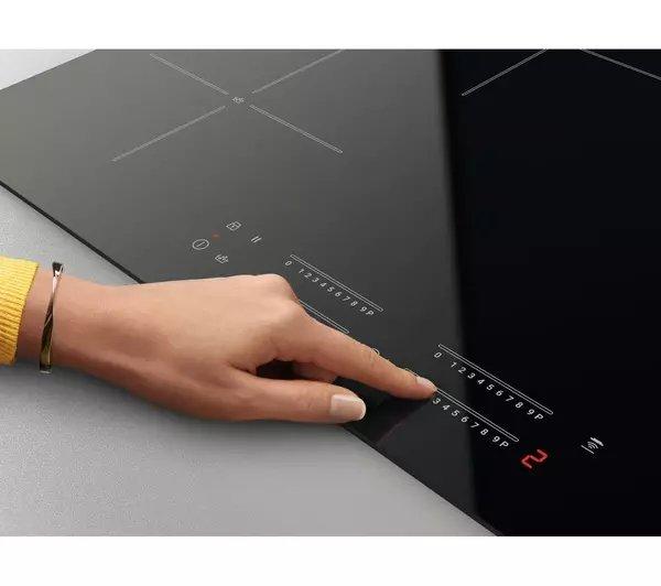 Zanussi ZIFN644K 59cm Induction Hob - Black thumbnail image