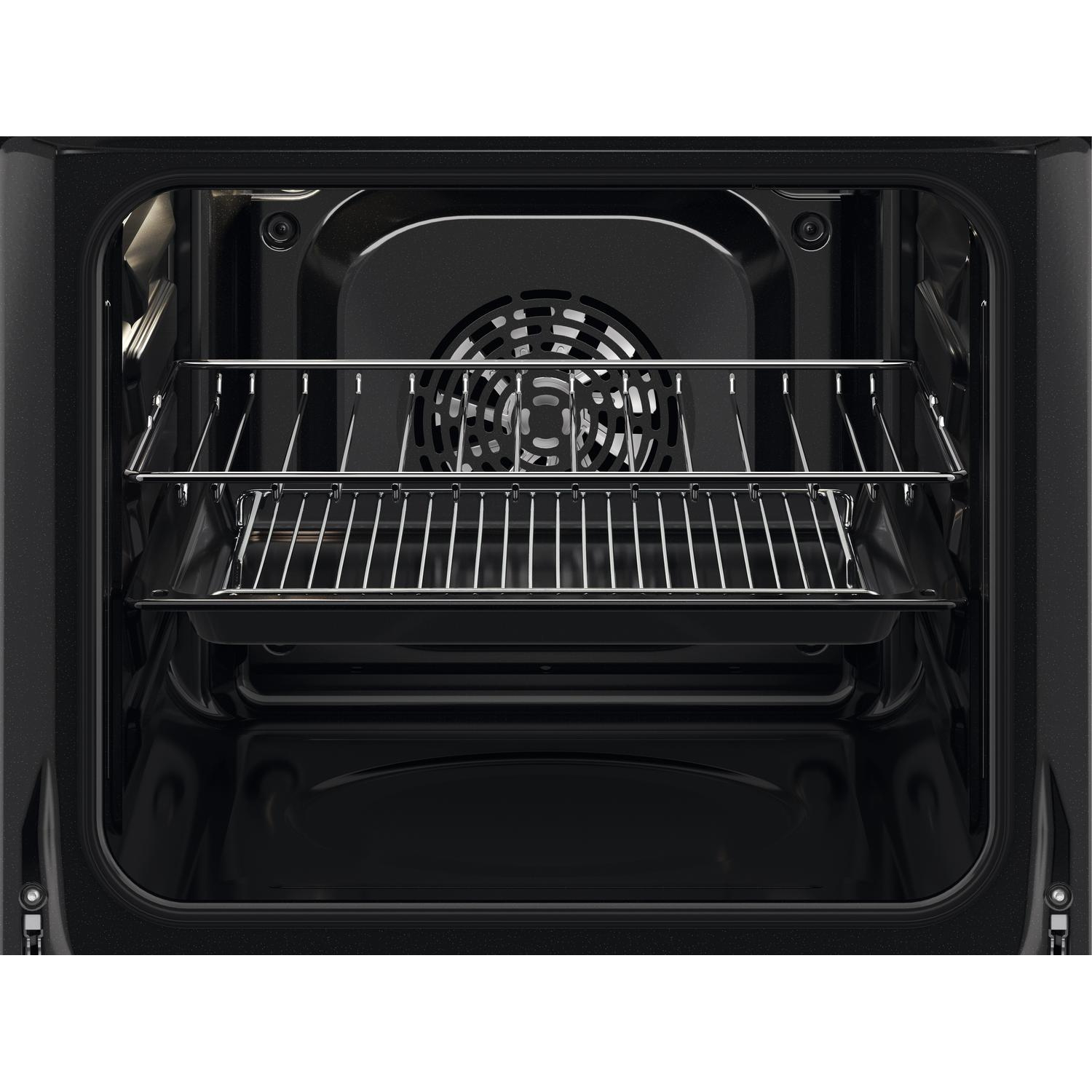 Zanussi ZOHHC0X2 59.4cm Built In Electric Single Oven - Stainless Steel thumbnail image