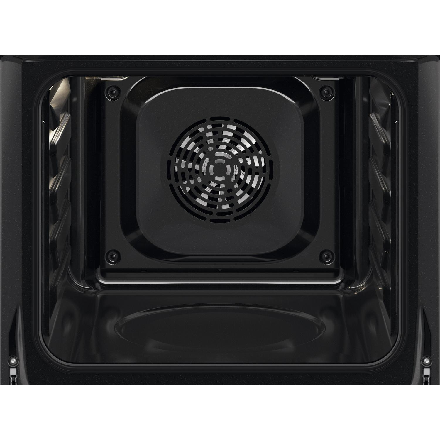 Zanussi ZOHHE2X2 59.4cm Built In Multifunction Electric Single Oven - Stainless Steel thumbnail image