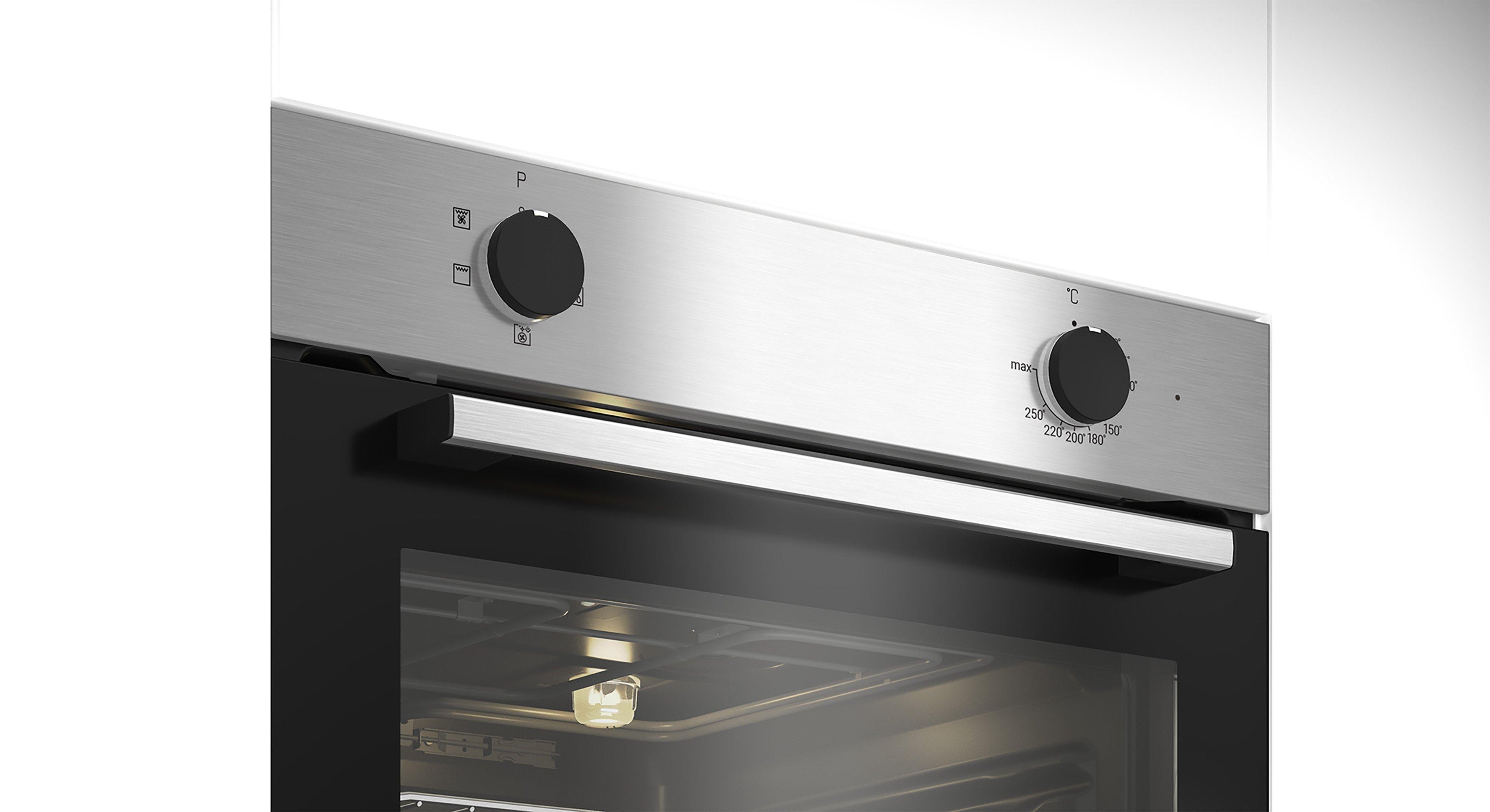 Zenith ZEF600X 59.4cm Built In Electric Single Oven - Stainless Steel thumbnail image
