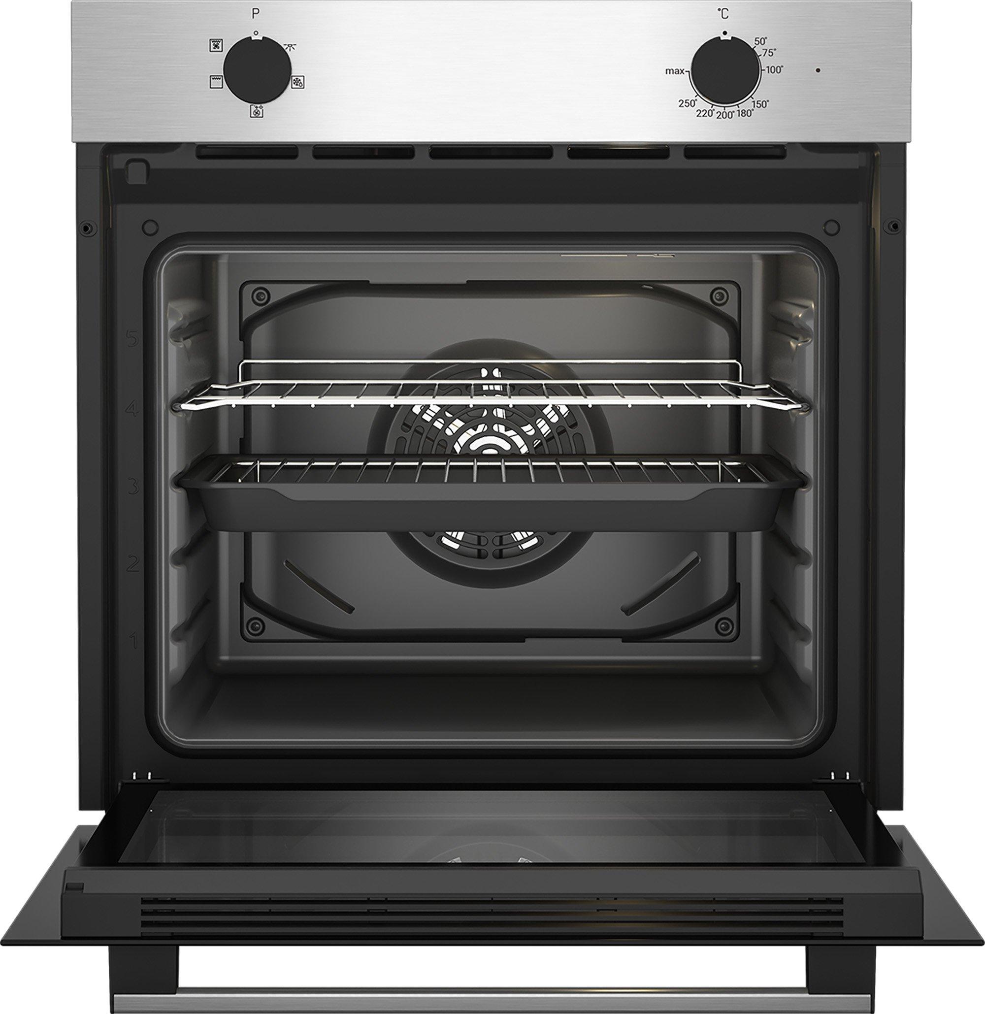 Zenith ZEF600X 59.4cm Built In Electric Single Oven - Stainless Steel thumbnail image