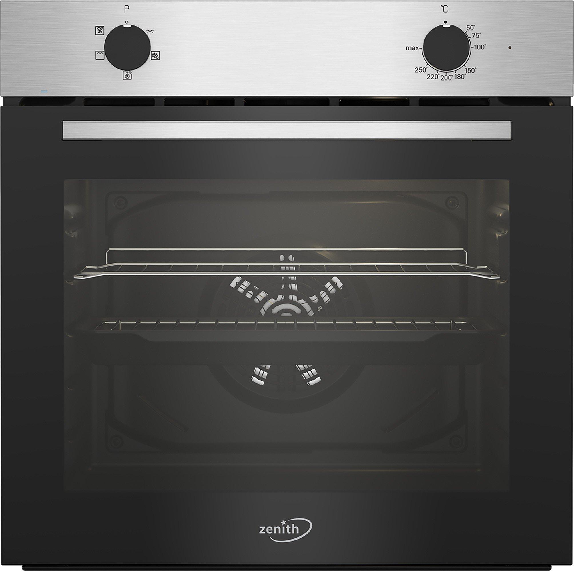 Zenith ZEF600X 59.4cm Built In Electric Single Oven - Stainless Steel thumbnail image